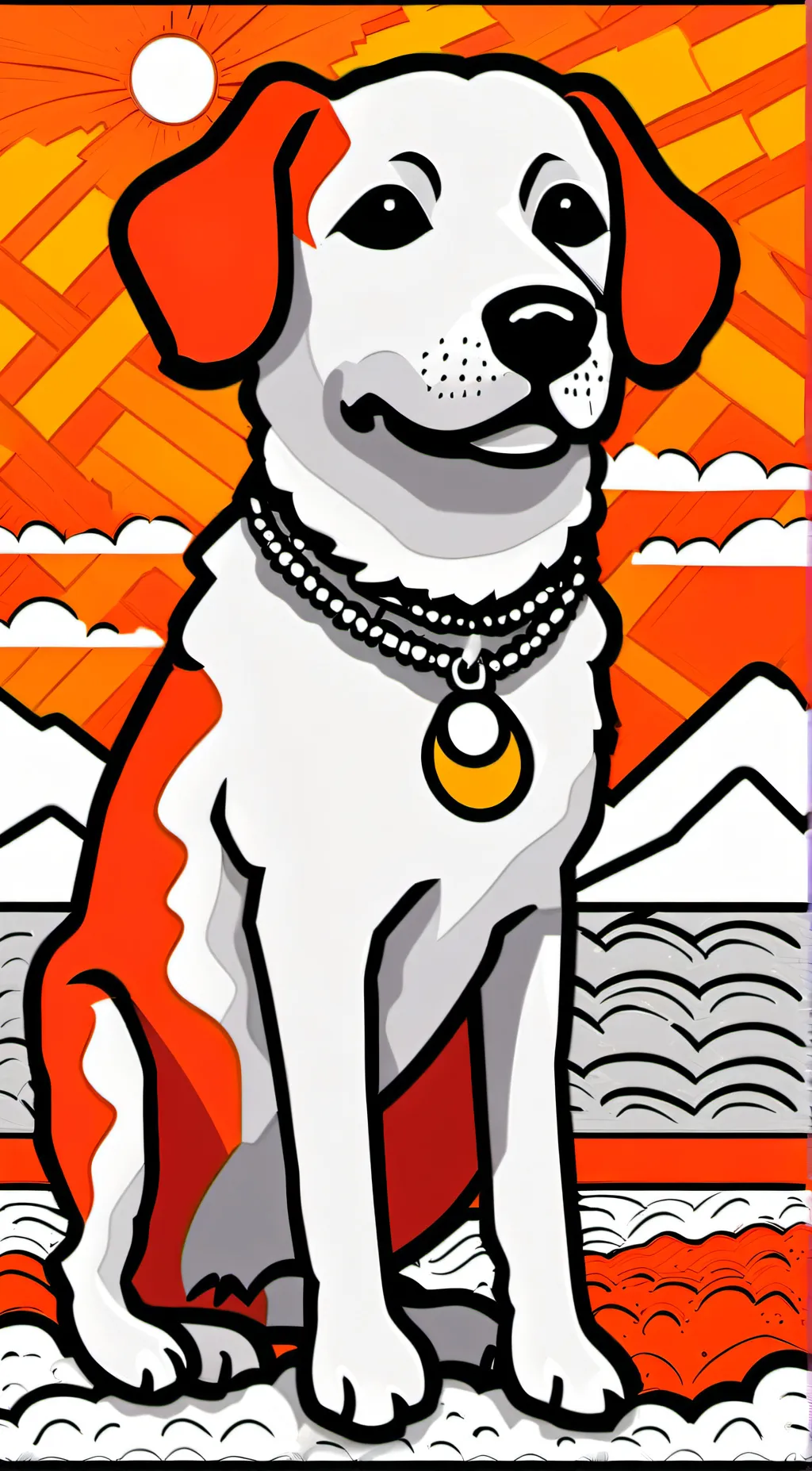 ai character: Dogday (past)  background