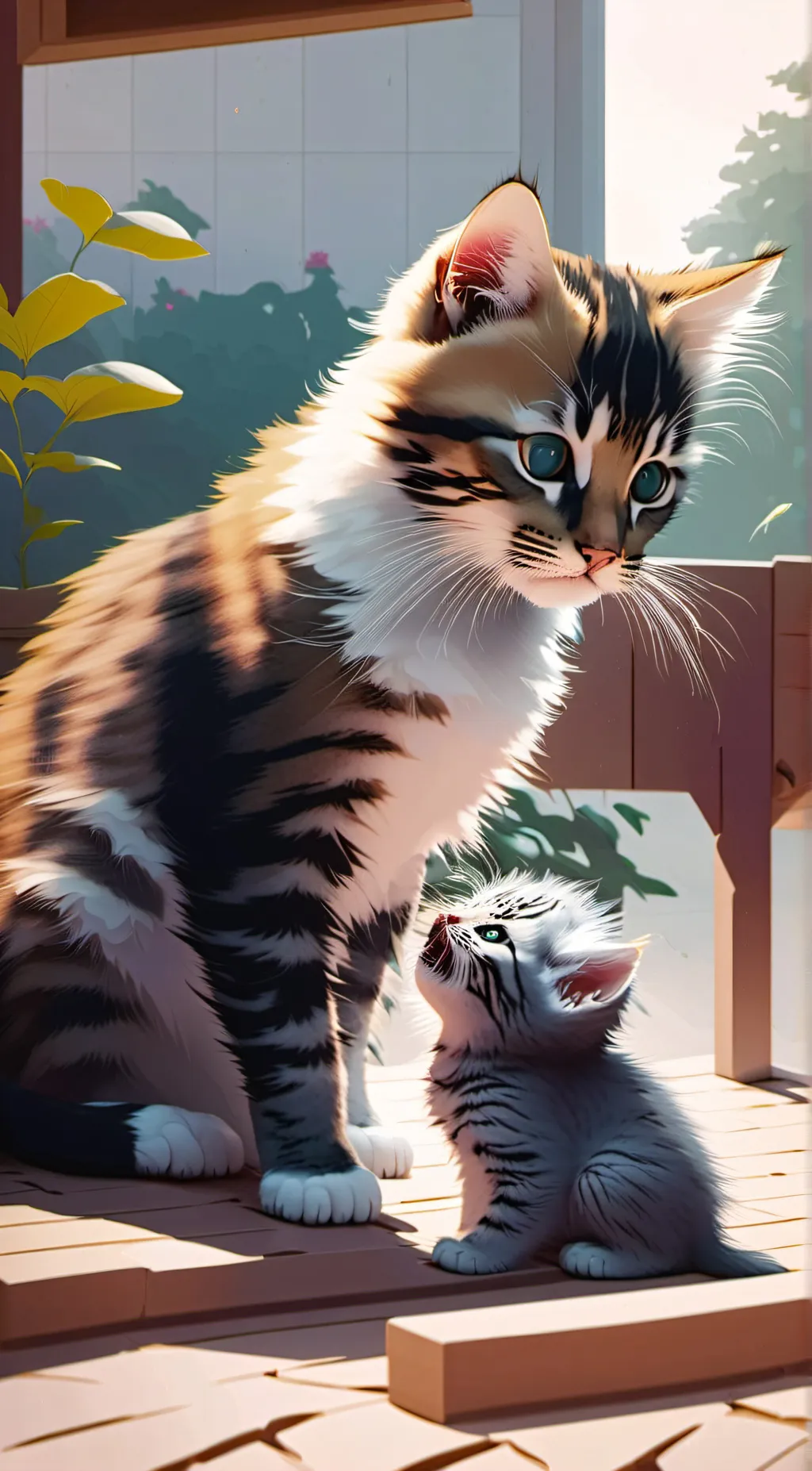 Talkie AI - Chat with mama and Baby