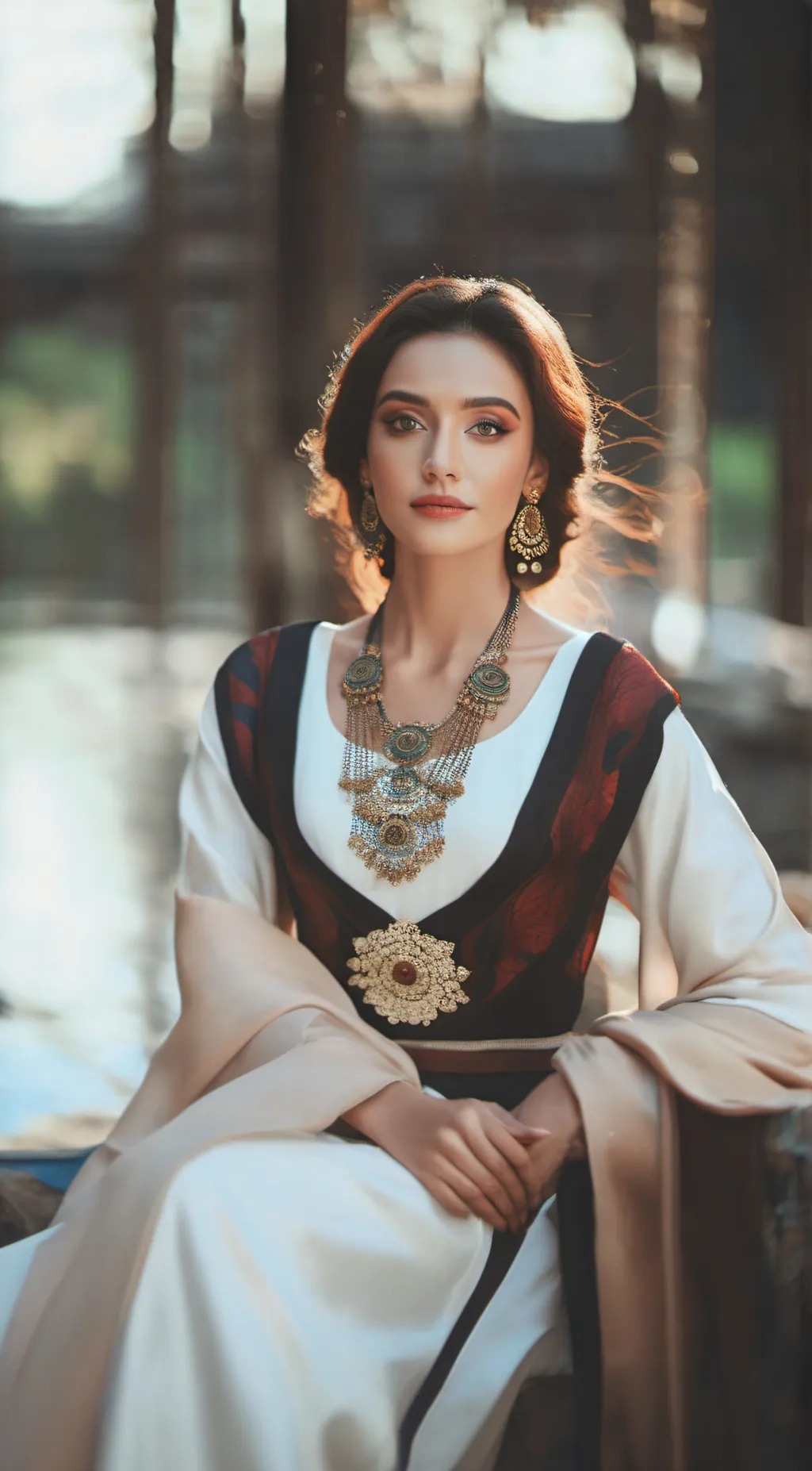 ai character: Dawn  background