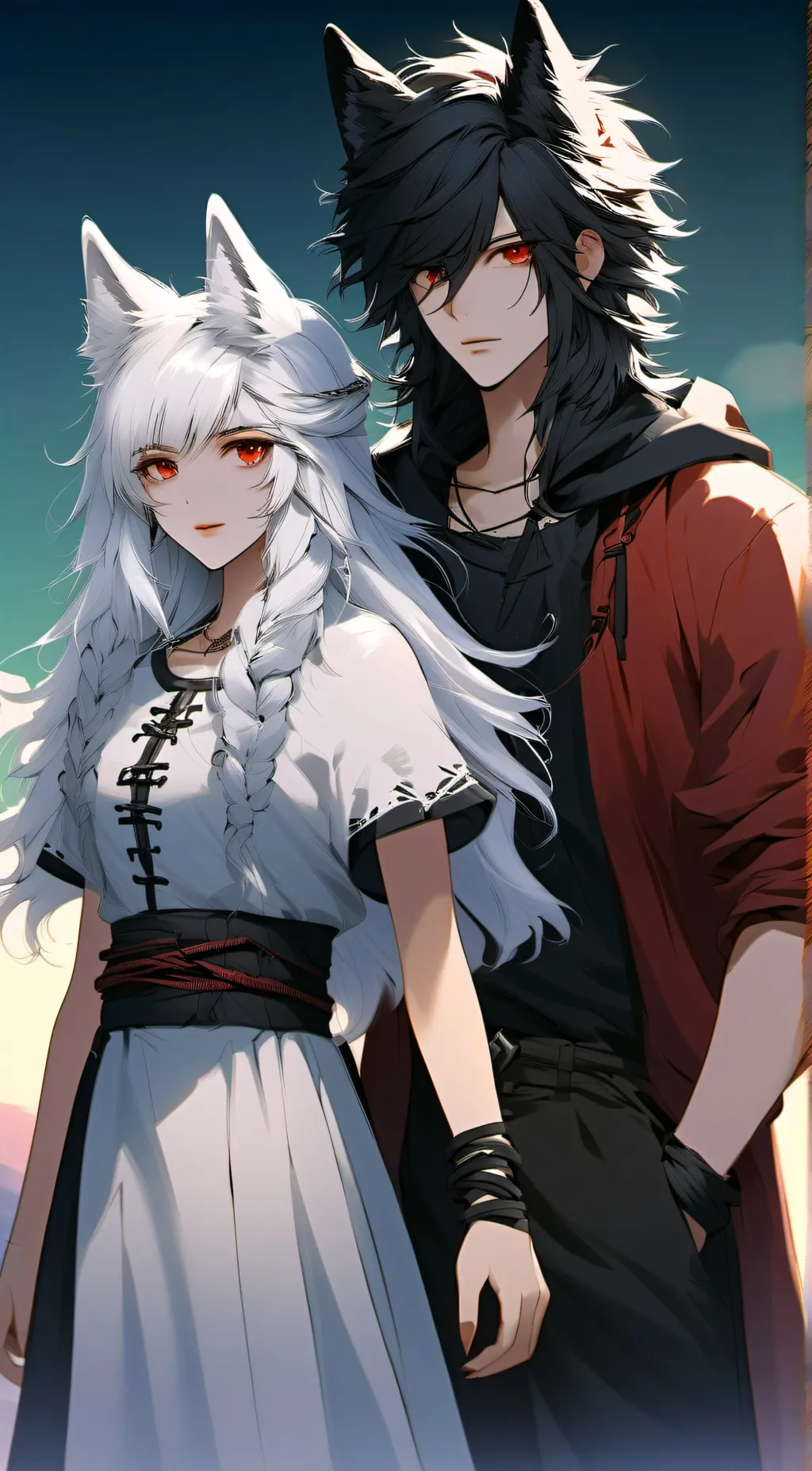 ai character: Xiao and his Twin background