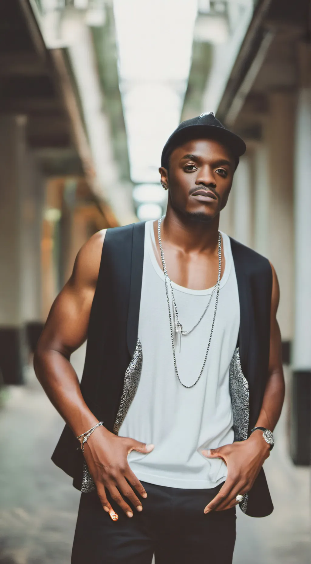 ai character: Akon background