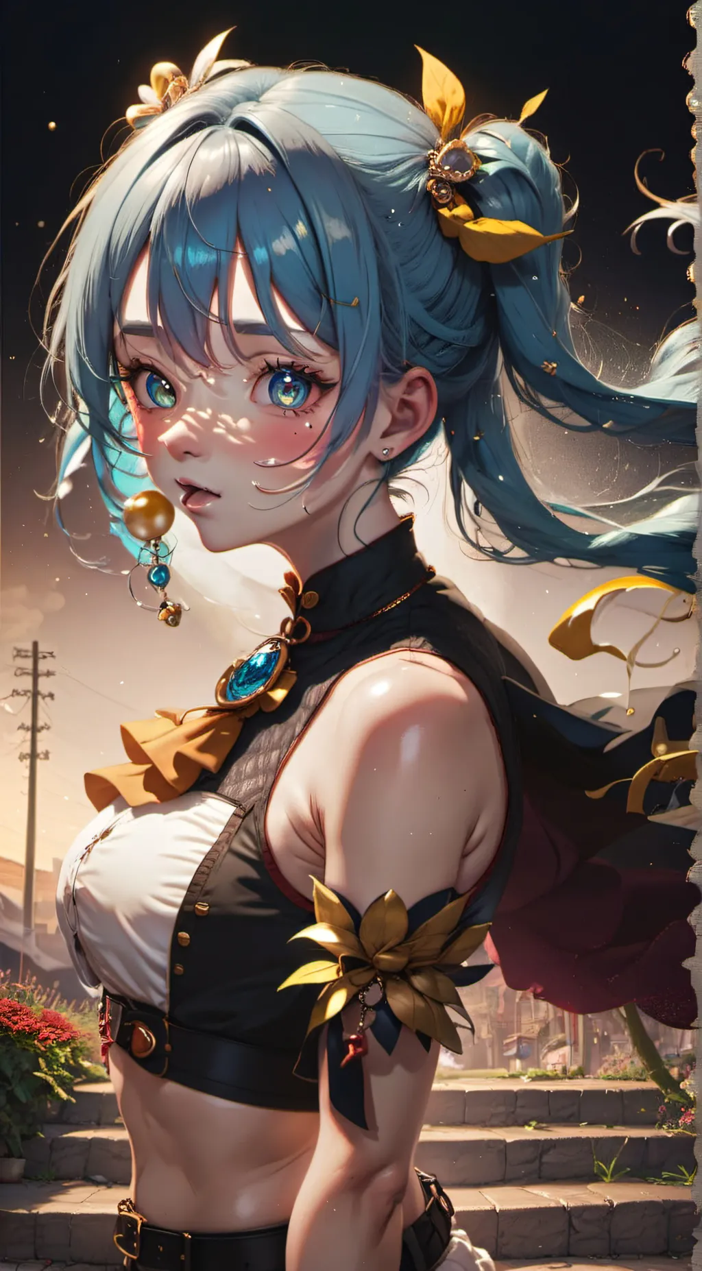 ai character: Lilly background
