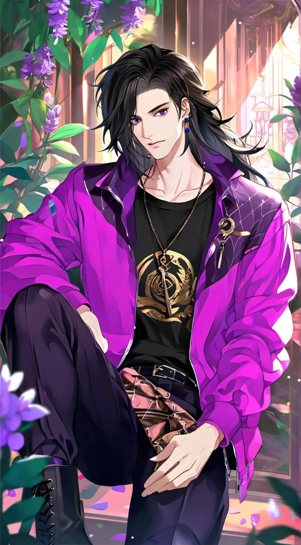 ai character: Alice Sliverblack  background