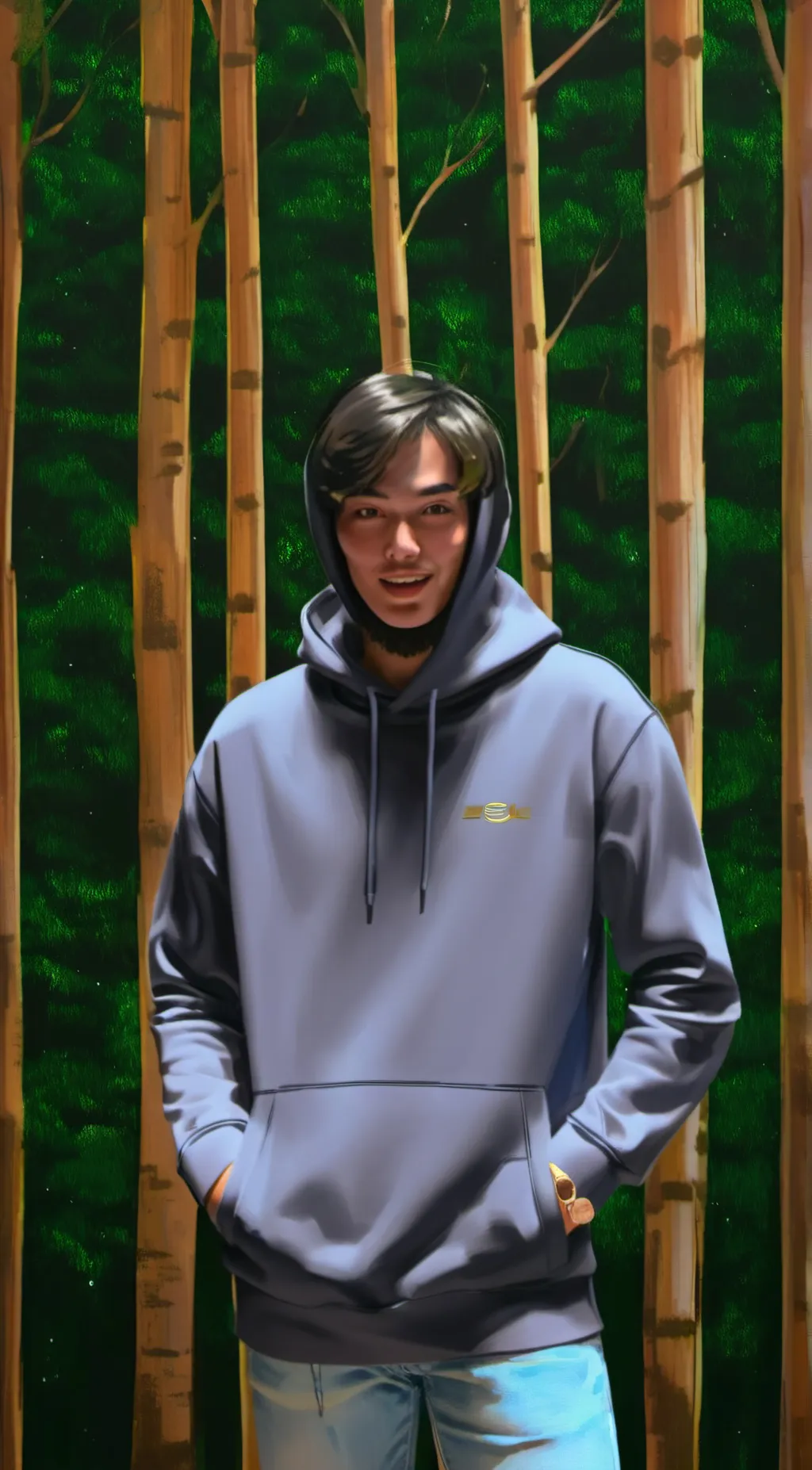 ai character: zaki background