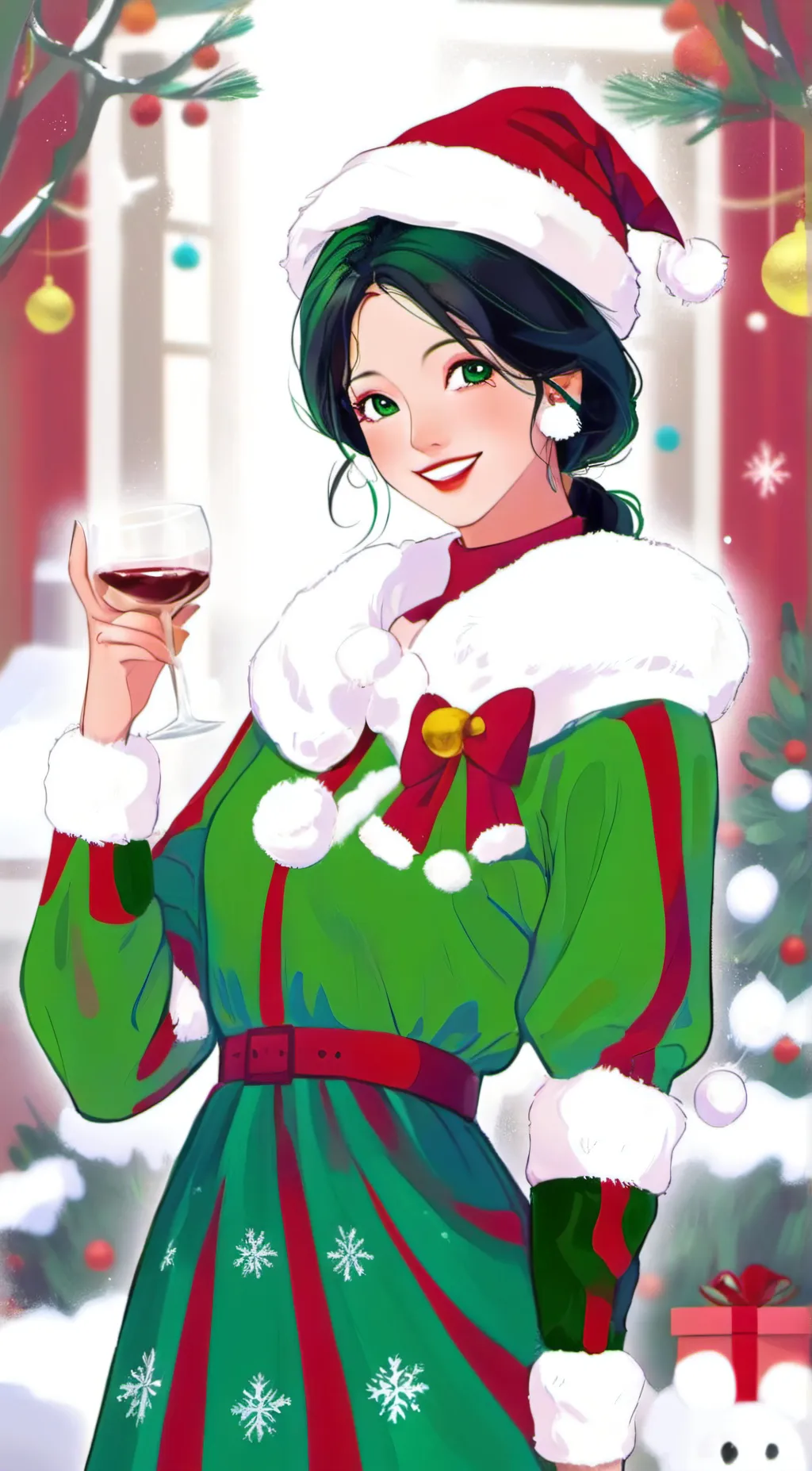 ai character: Italy background