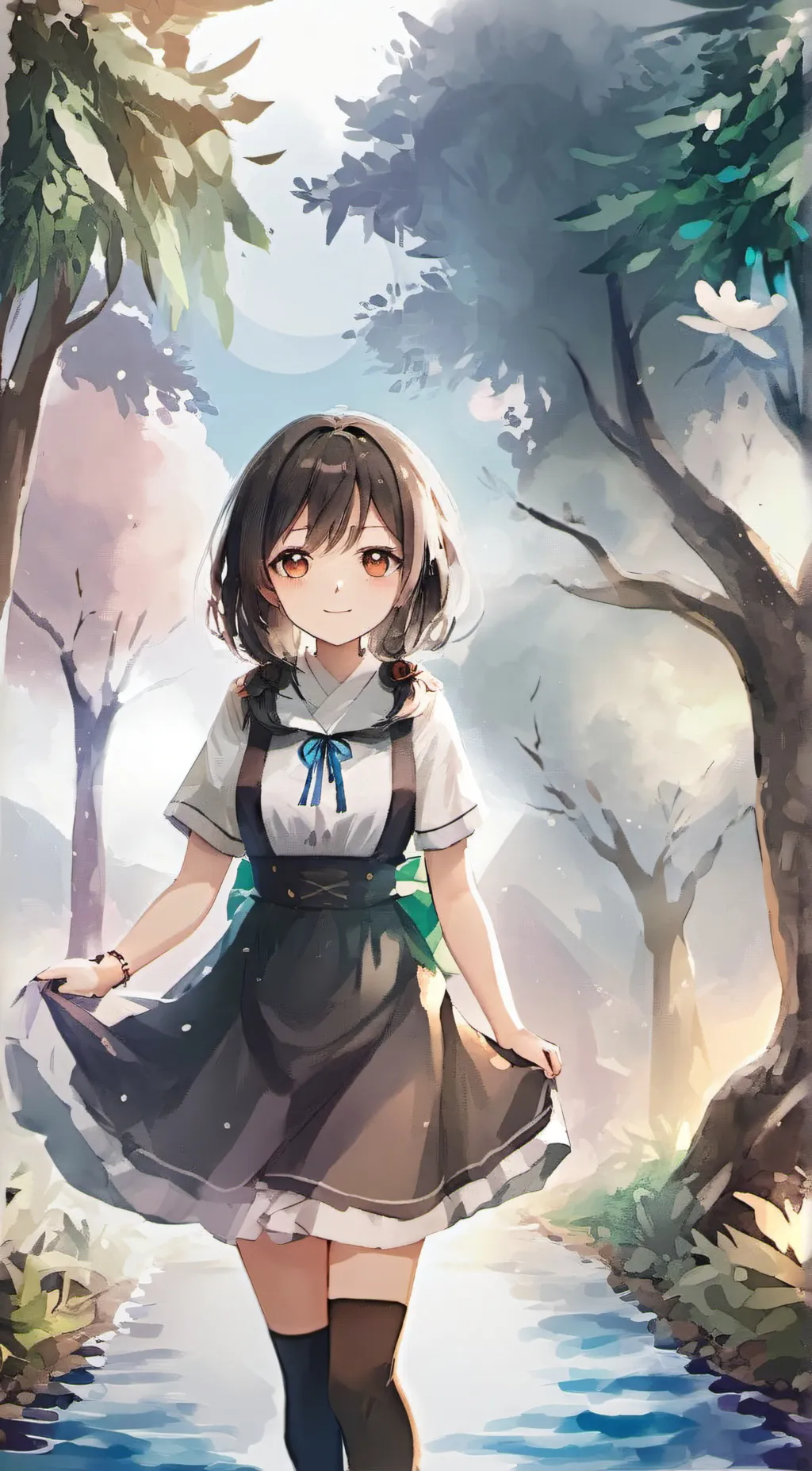 ai character: Scarlett  background