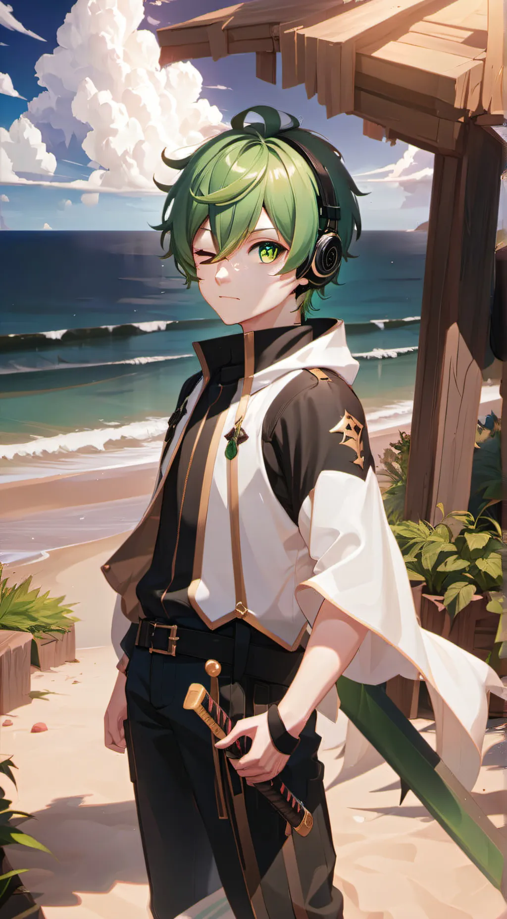 ai character: Raiko background