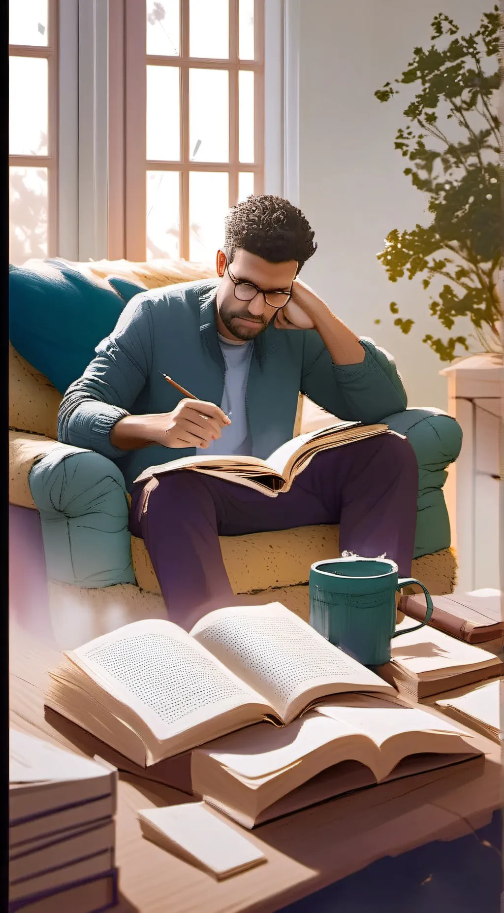 ai character: my kuya Kenneth  background