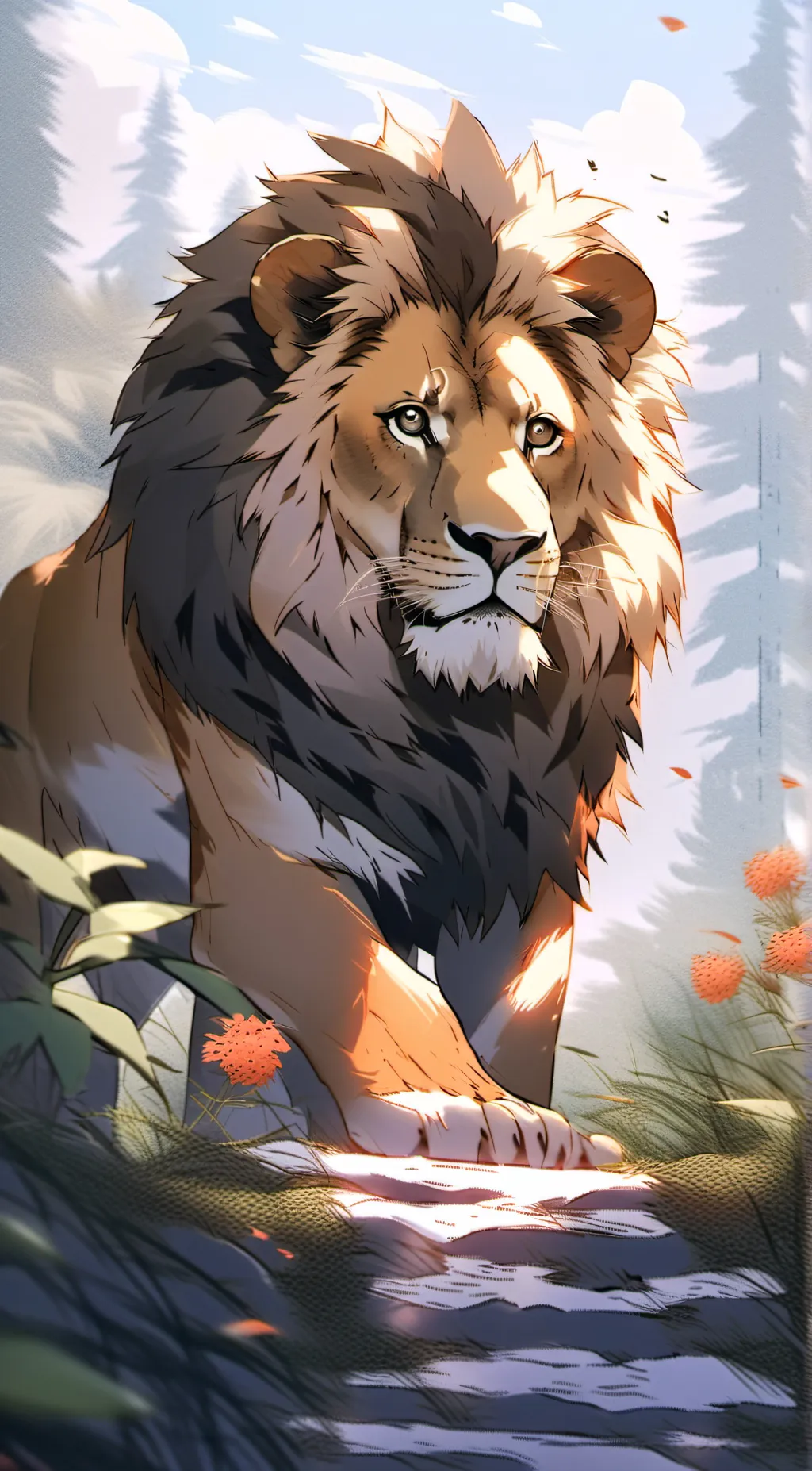 ai character: Kovu background