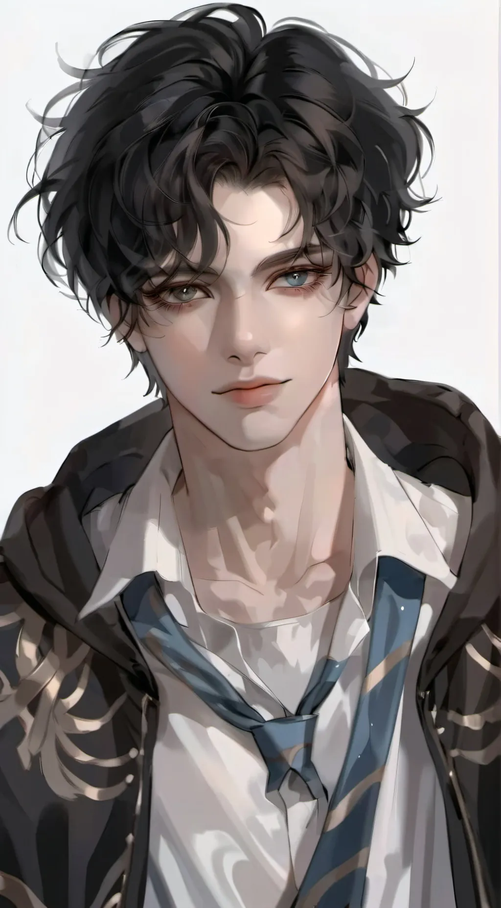 ai character: Min Joon  background