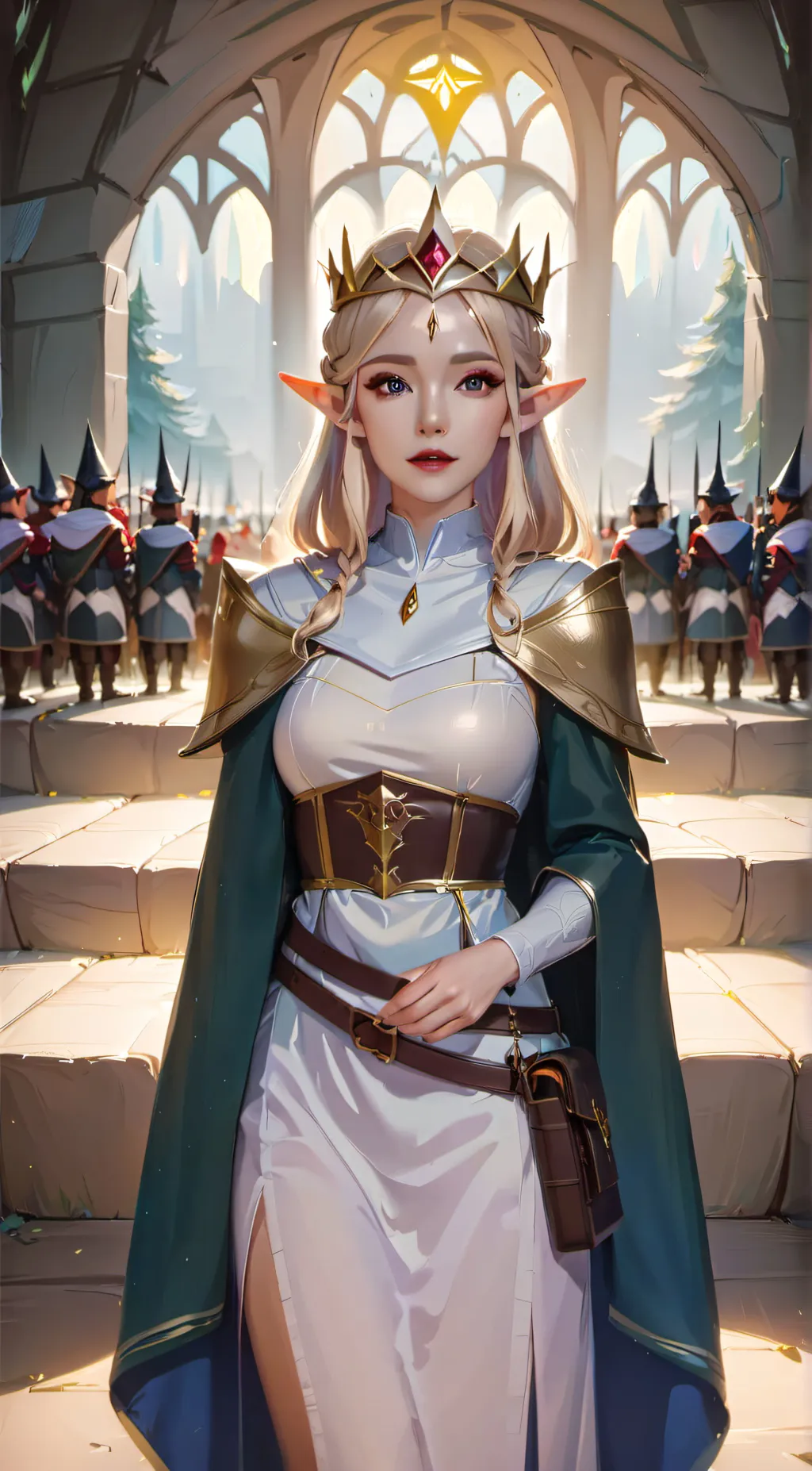 ai character: queen Eleanor background