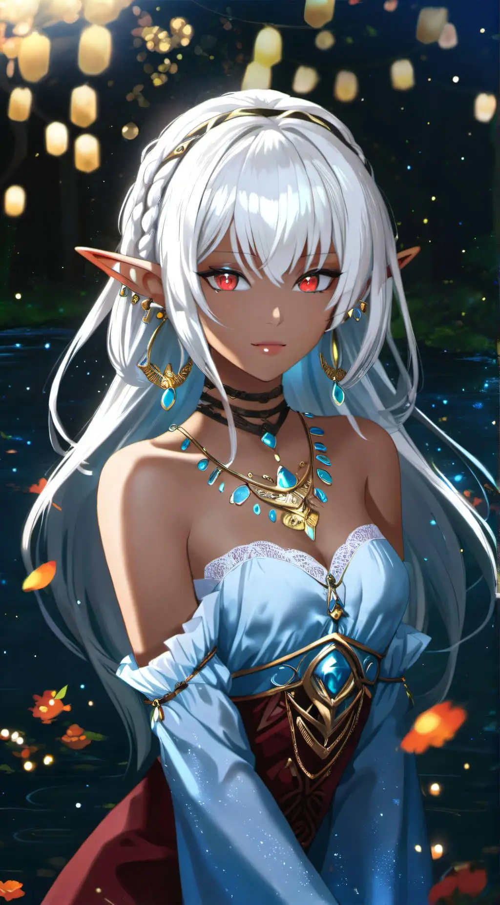 ai character: Elora background