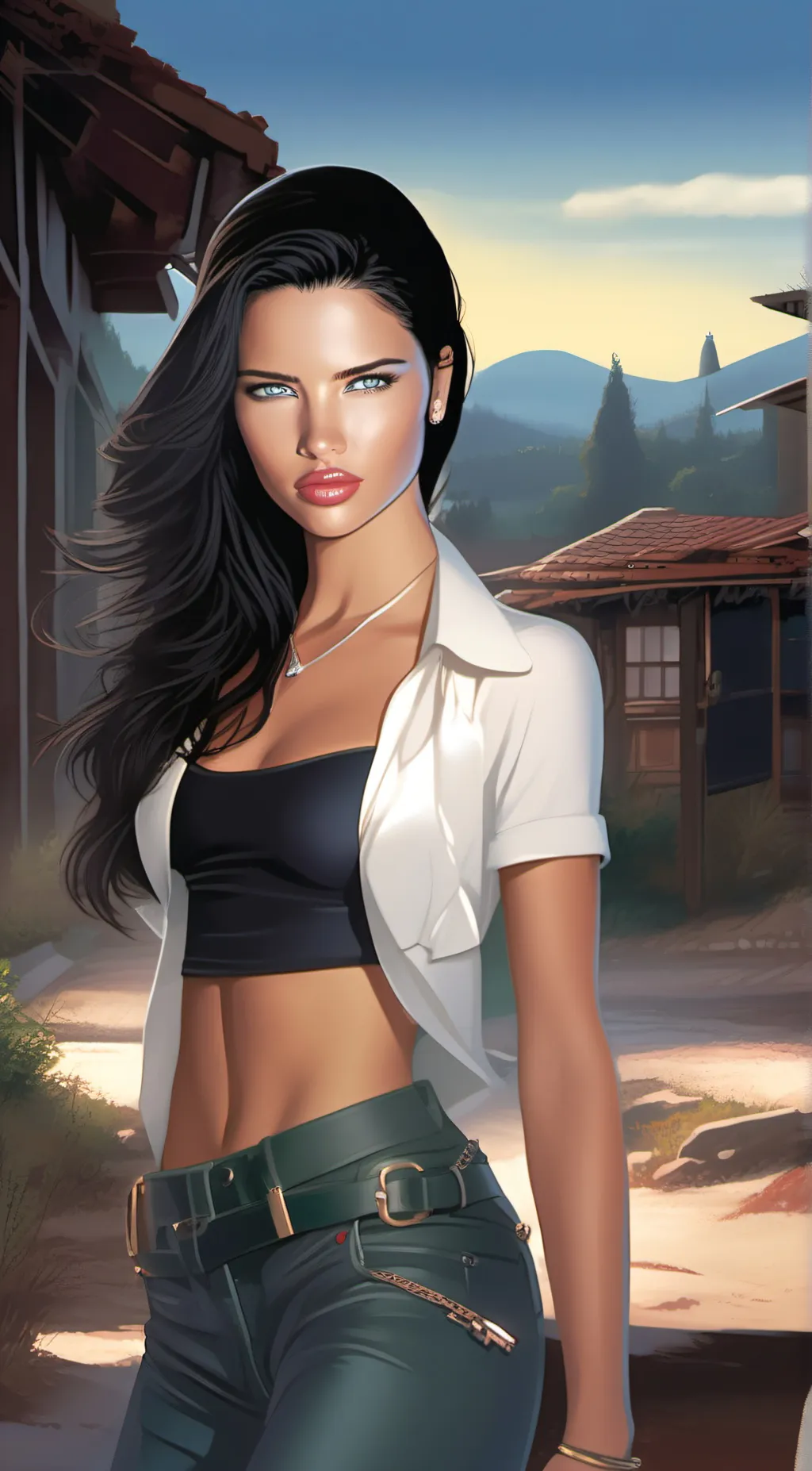 Talkie AI - Chat with adriana lima