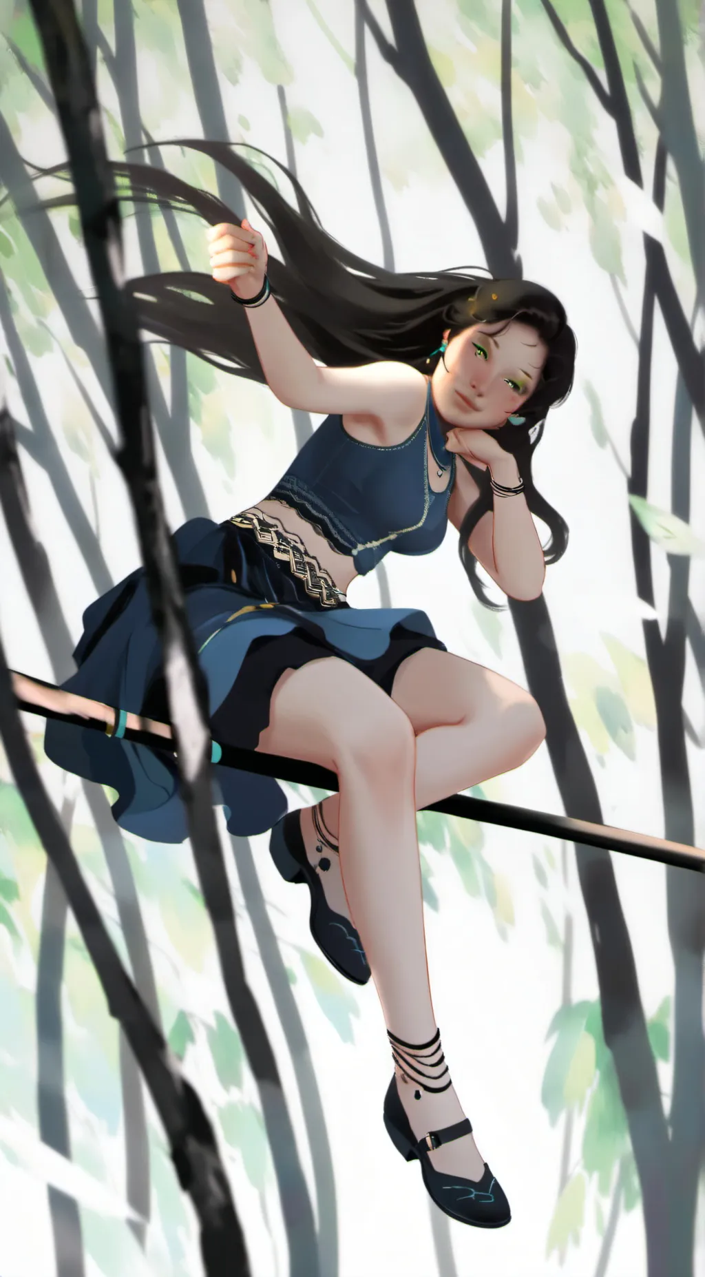 ai character: katie background