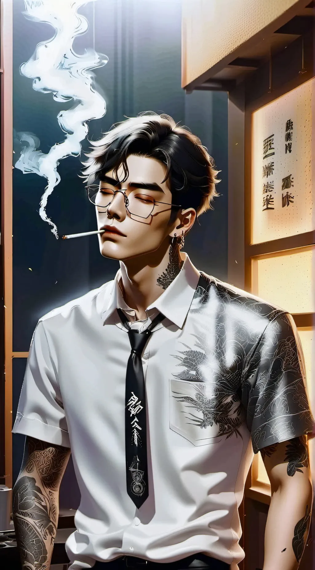 ai character: John  background