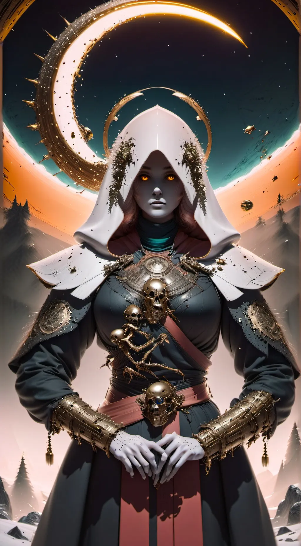 ai character: Gertrude Koff  background