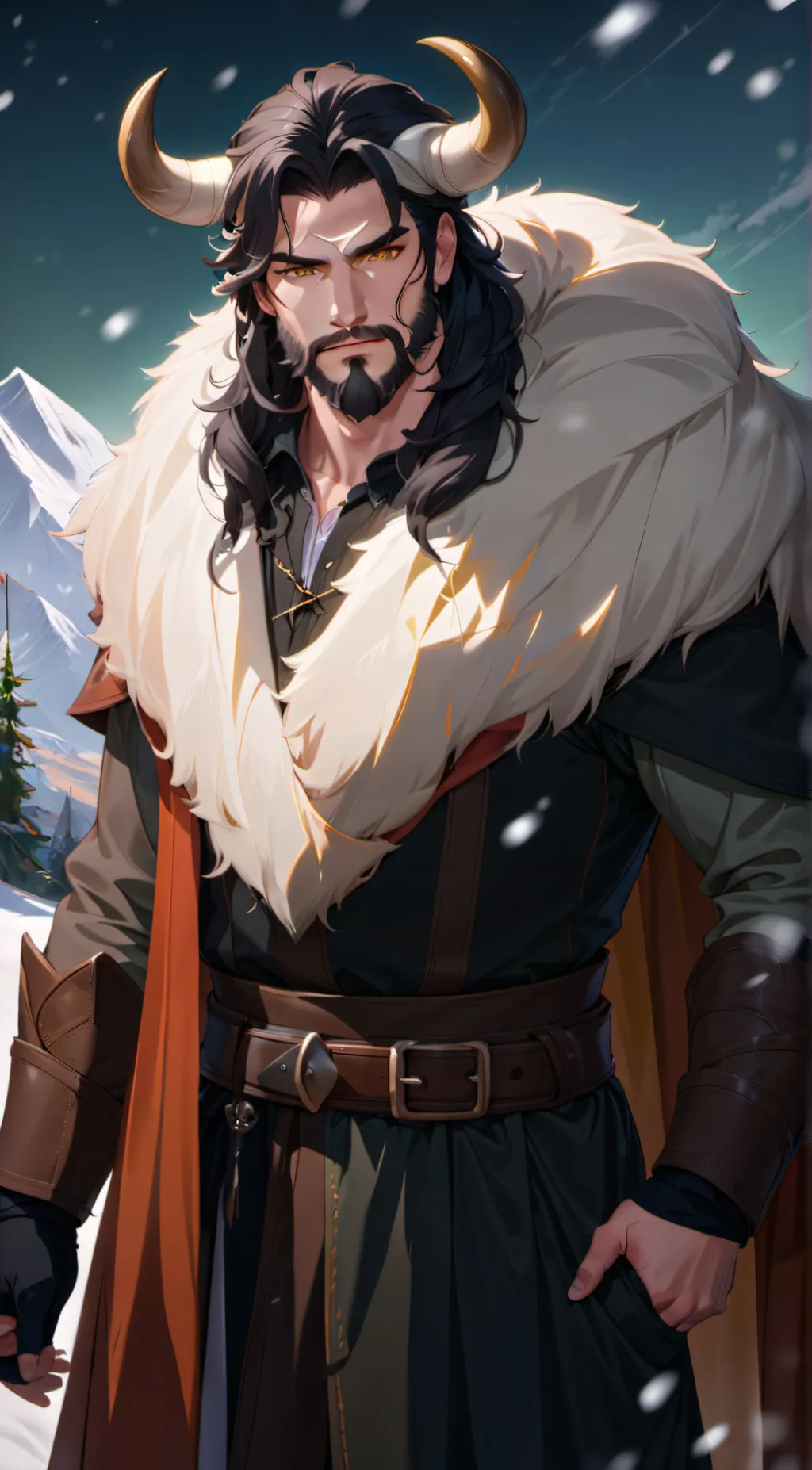 ai character: Gabriel Blackwood background