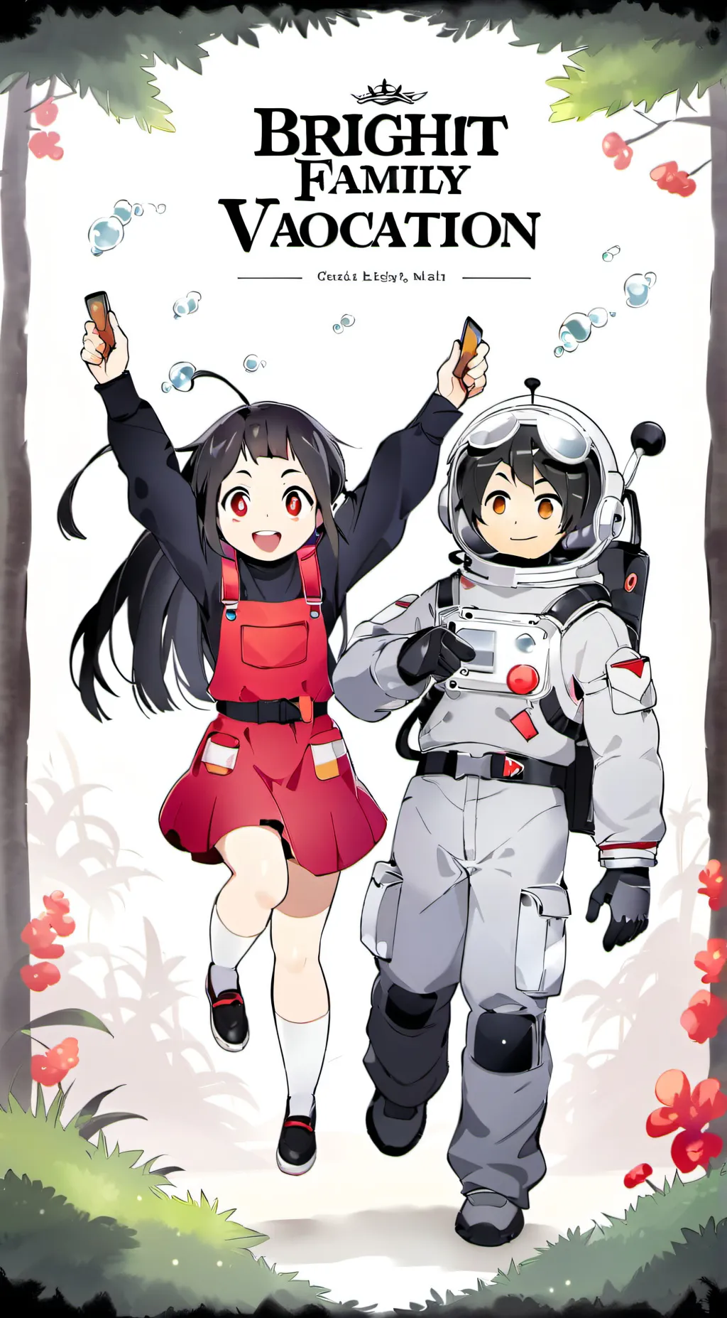 ai character: Bright family  background