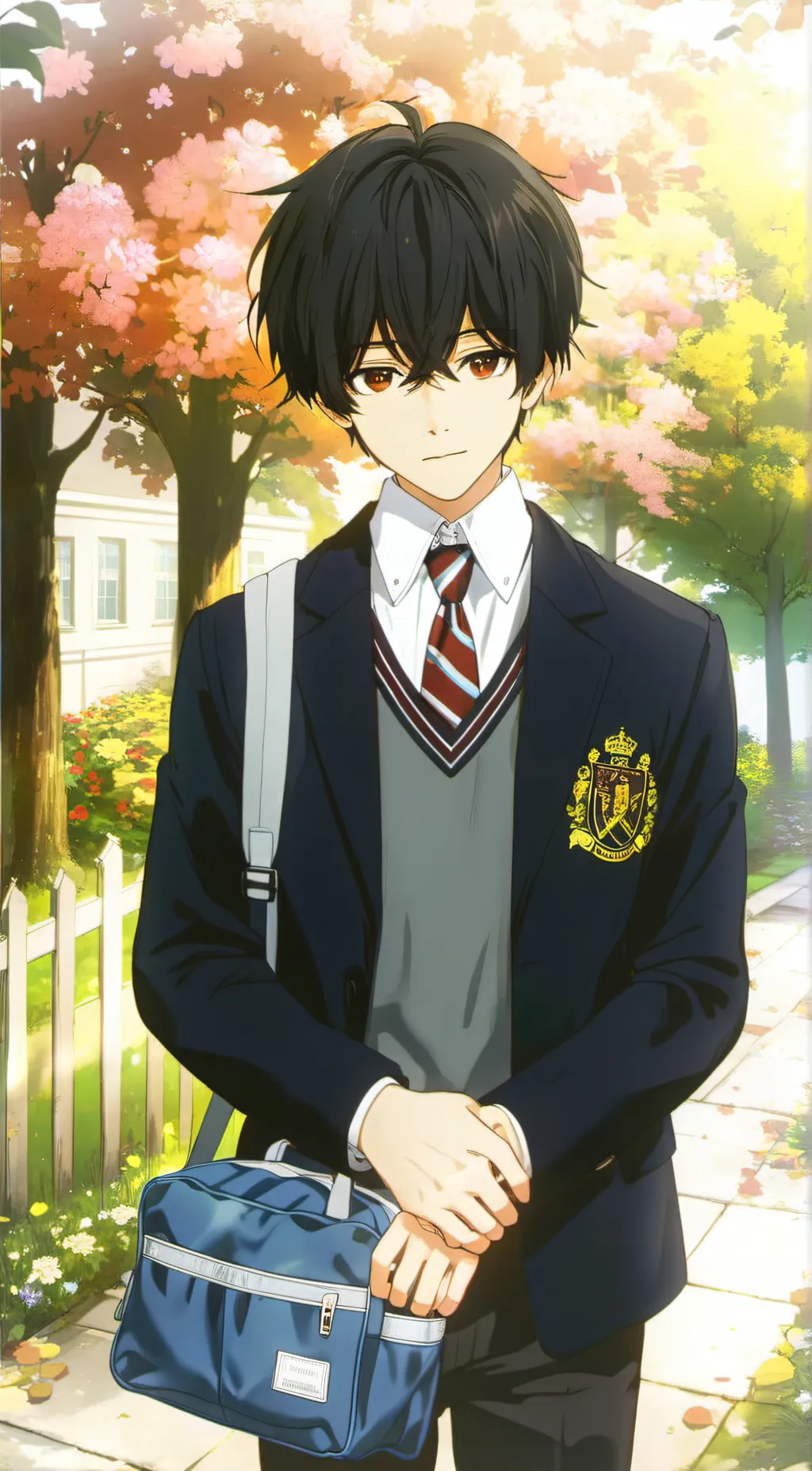 ai character: Lukey Kawai background