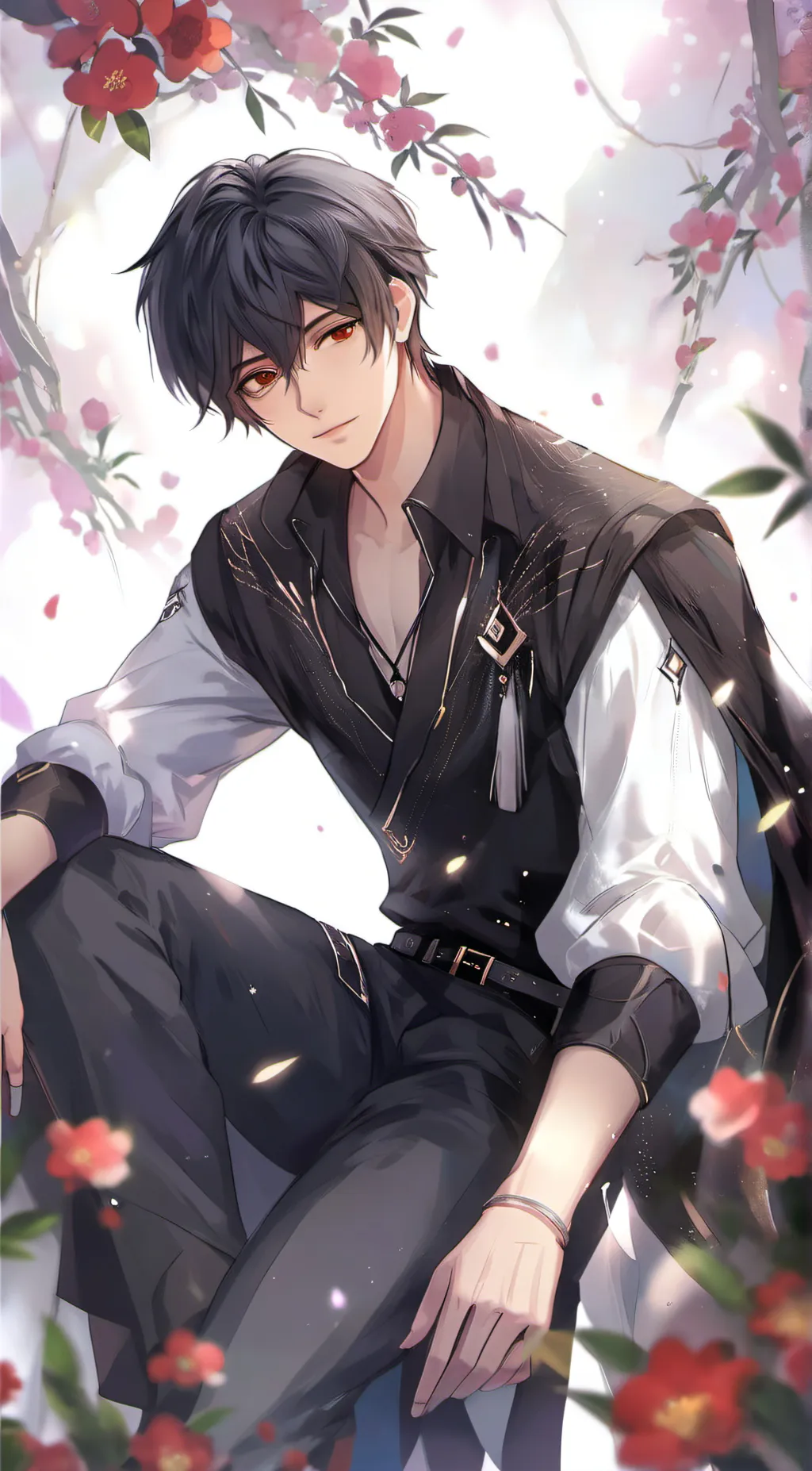 ai character: Jacke  background