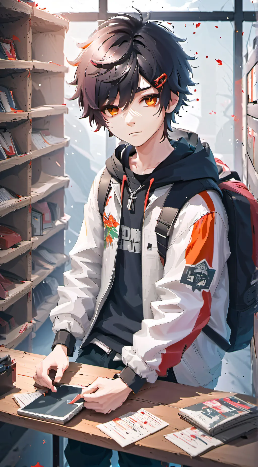 ai character: Kenny background