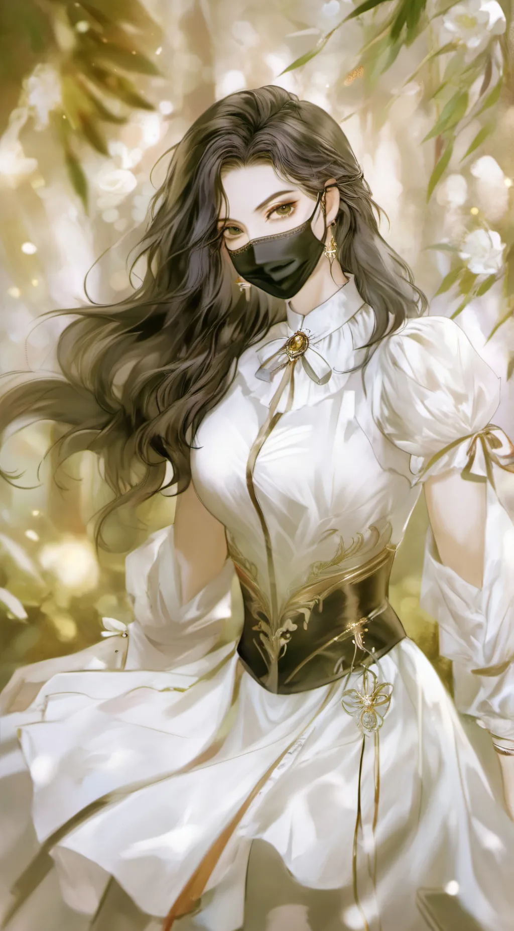 ai character: Maria Clover background