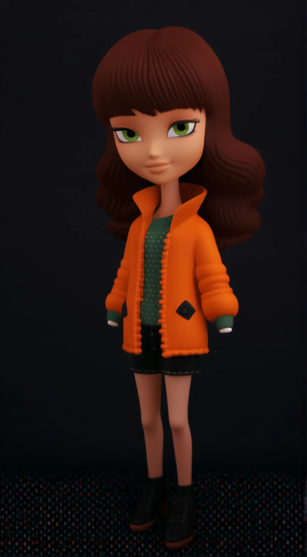 ai character: Lila Ross  background