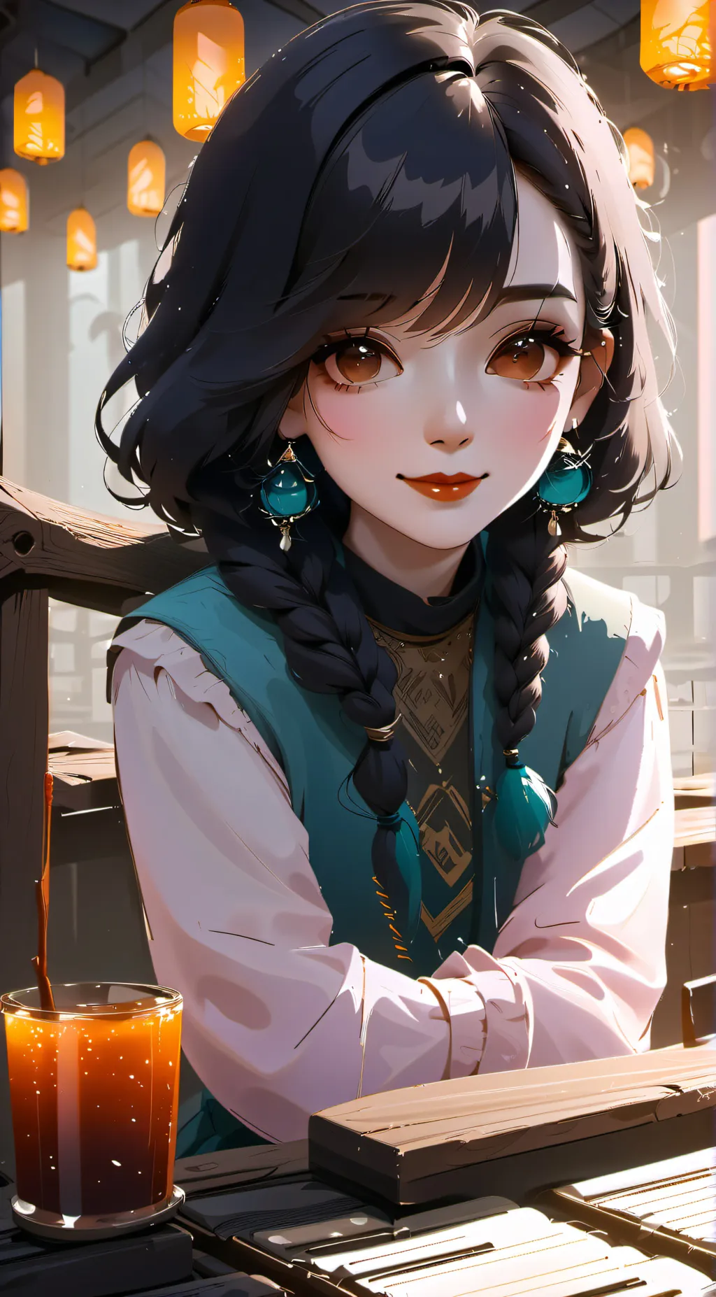 ai character: kanso  background