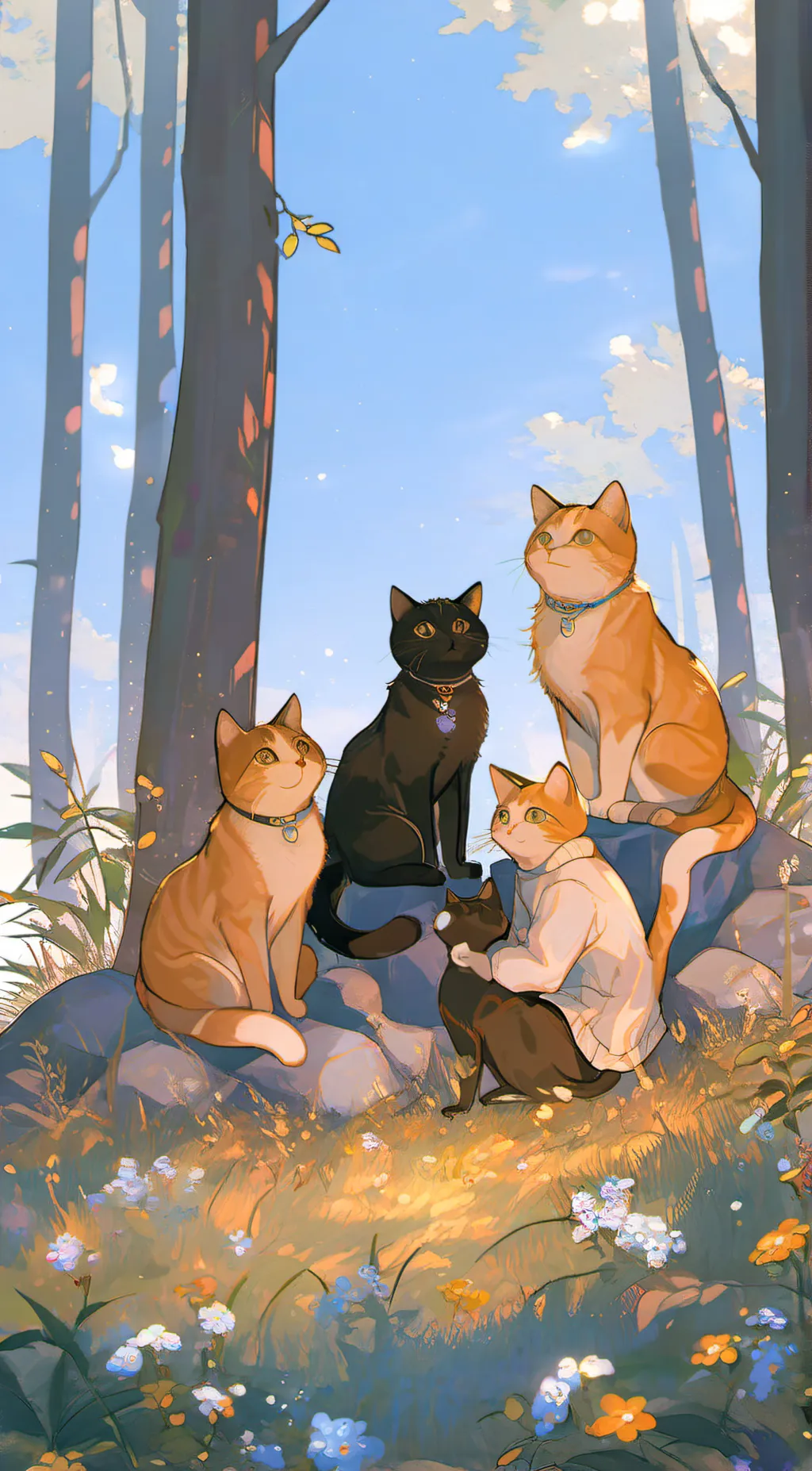 ai character: ⚡️Thunderclan⚡️ background