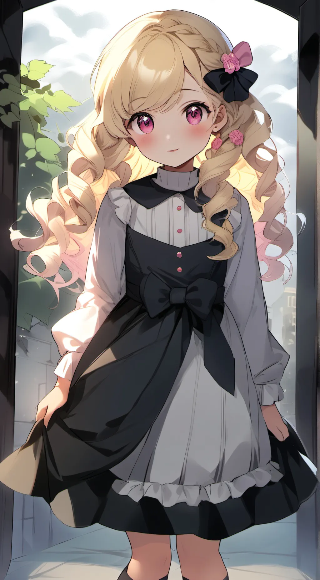 ai character: ALLIE background