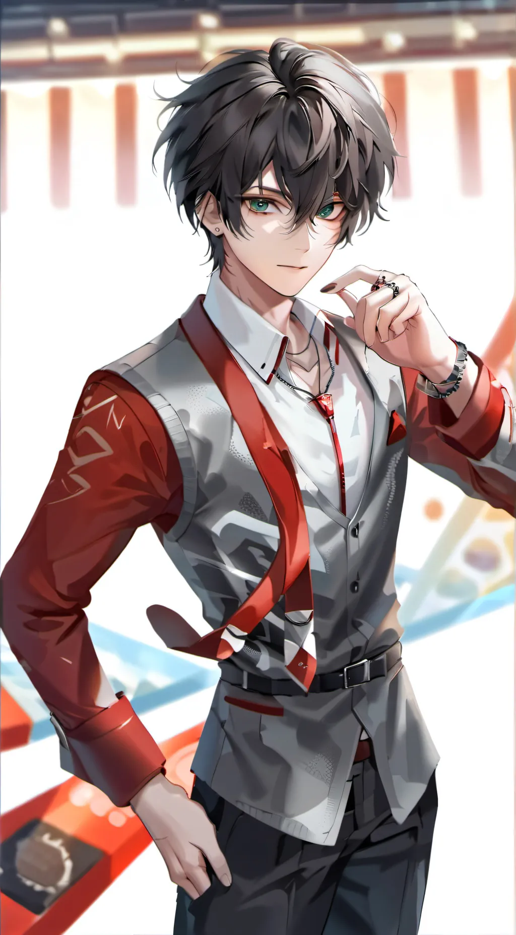 ai character: Evan background