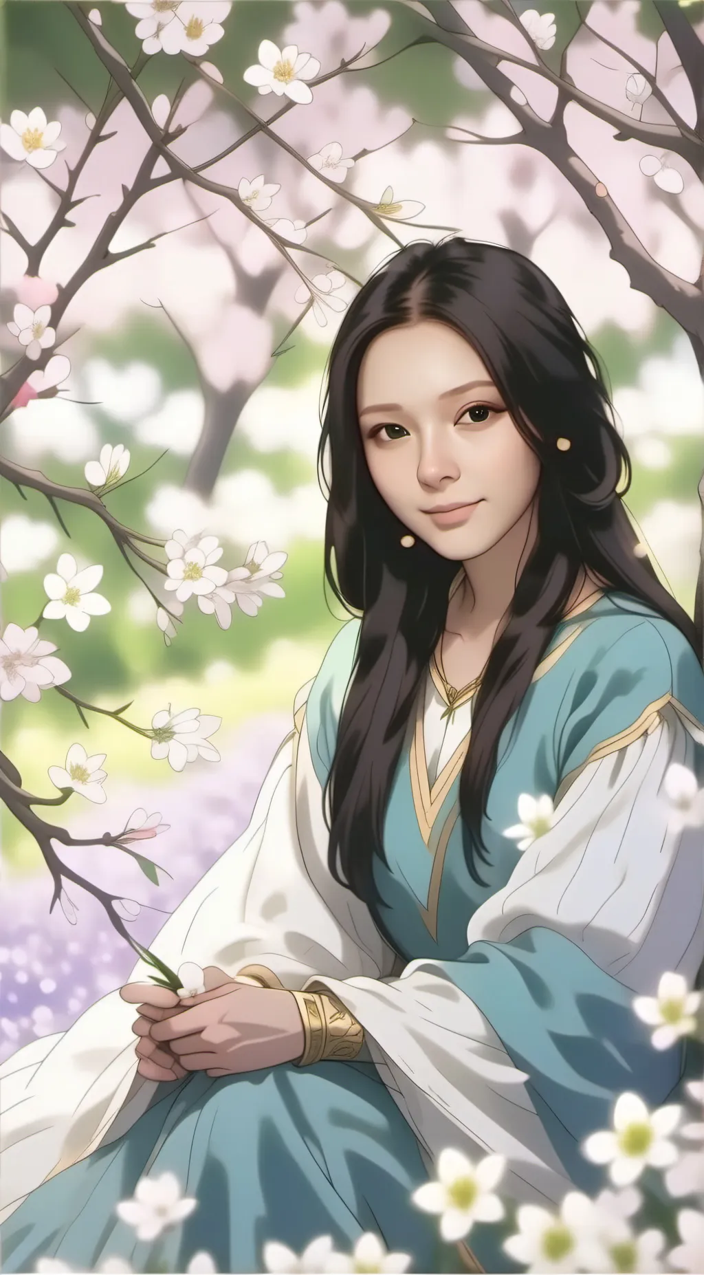 ai character: Elizabeth Dale  background