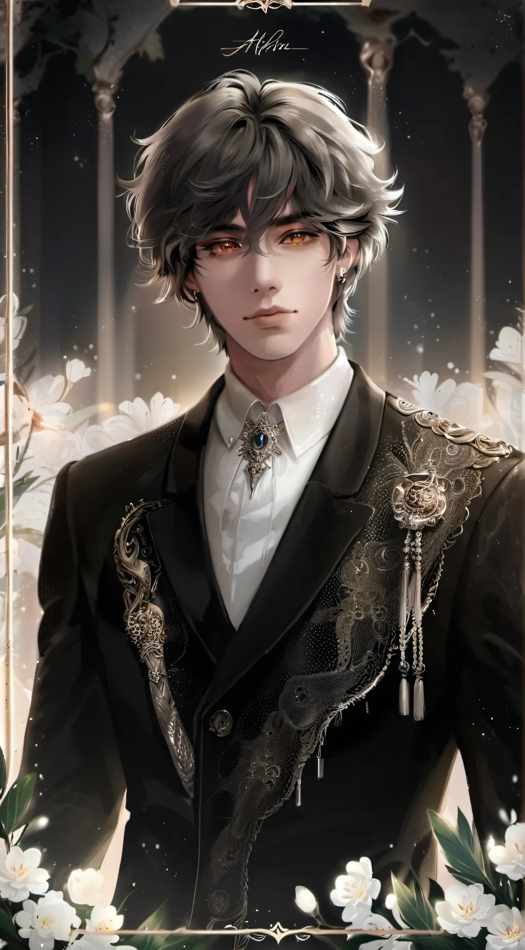 ai character: london miller background