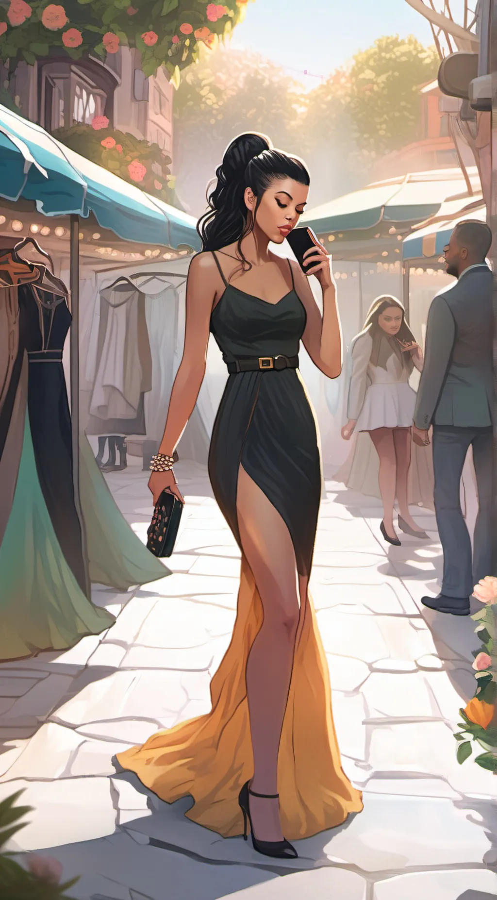 ai character: Anna  background