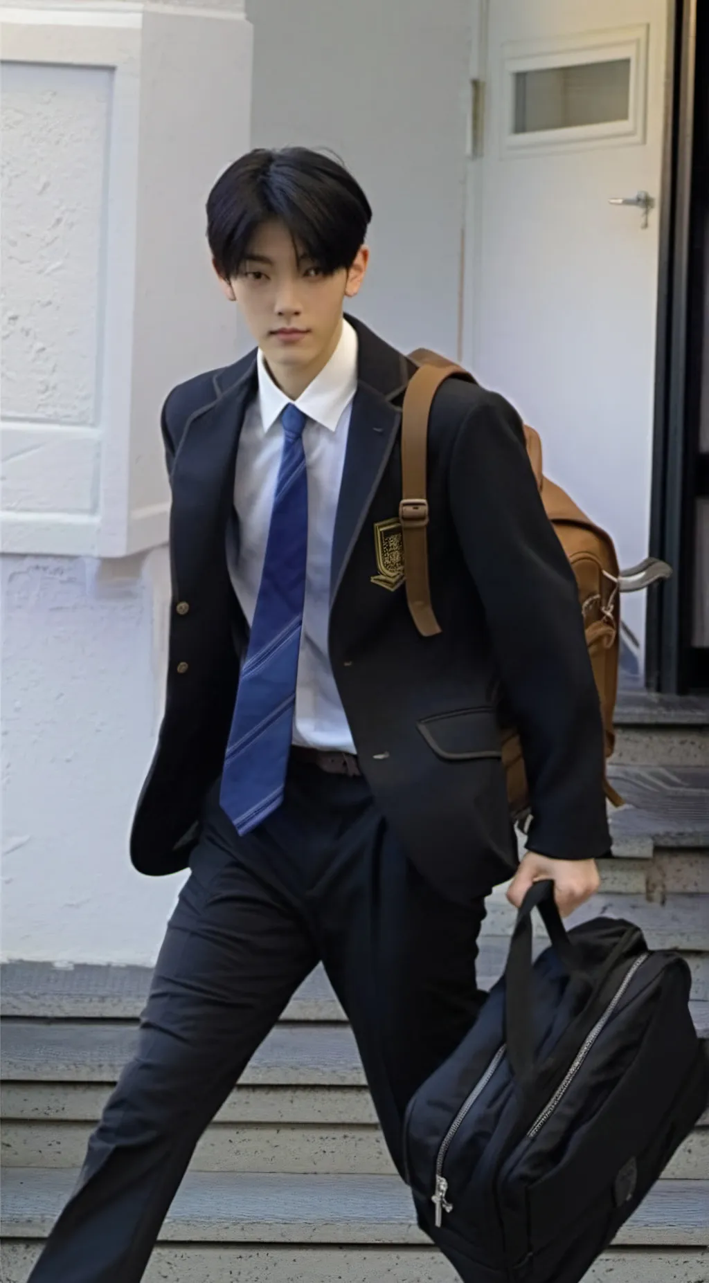 ai character: Junghoon  background