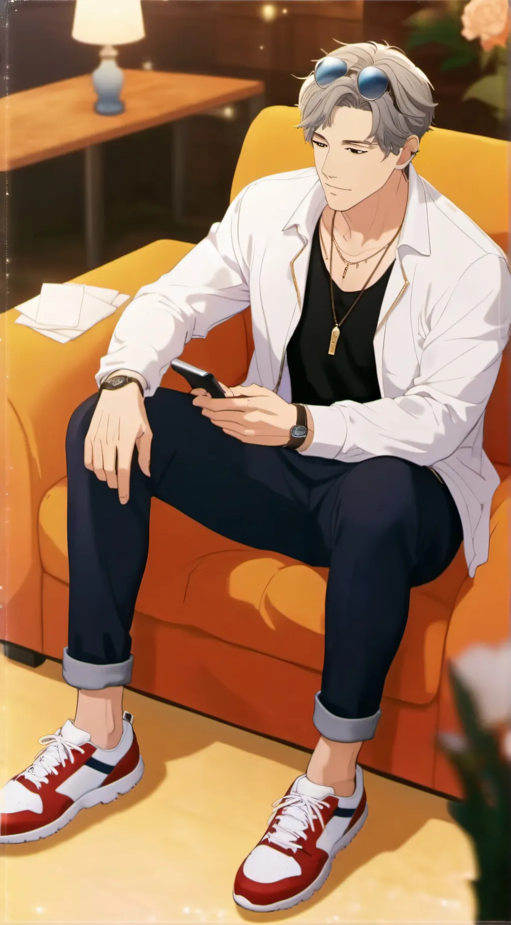 ai character: Shadow background