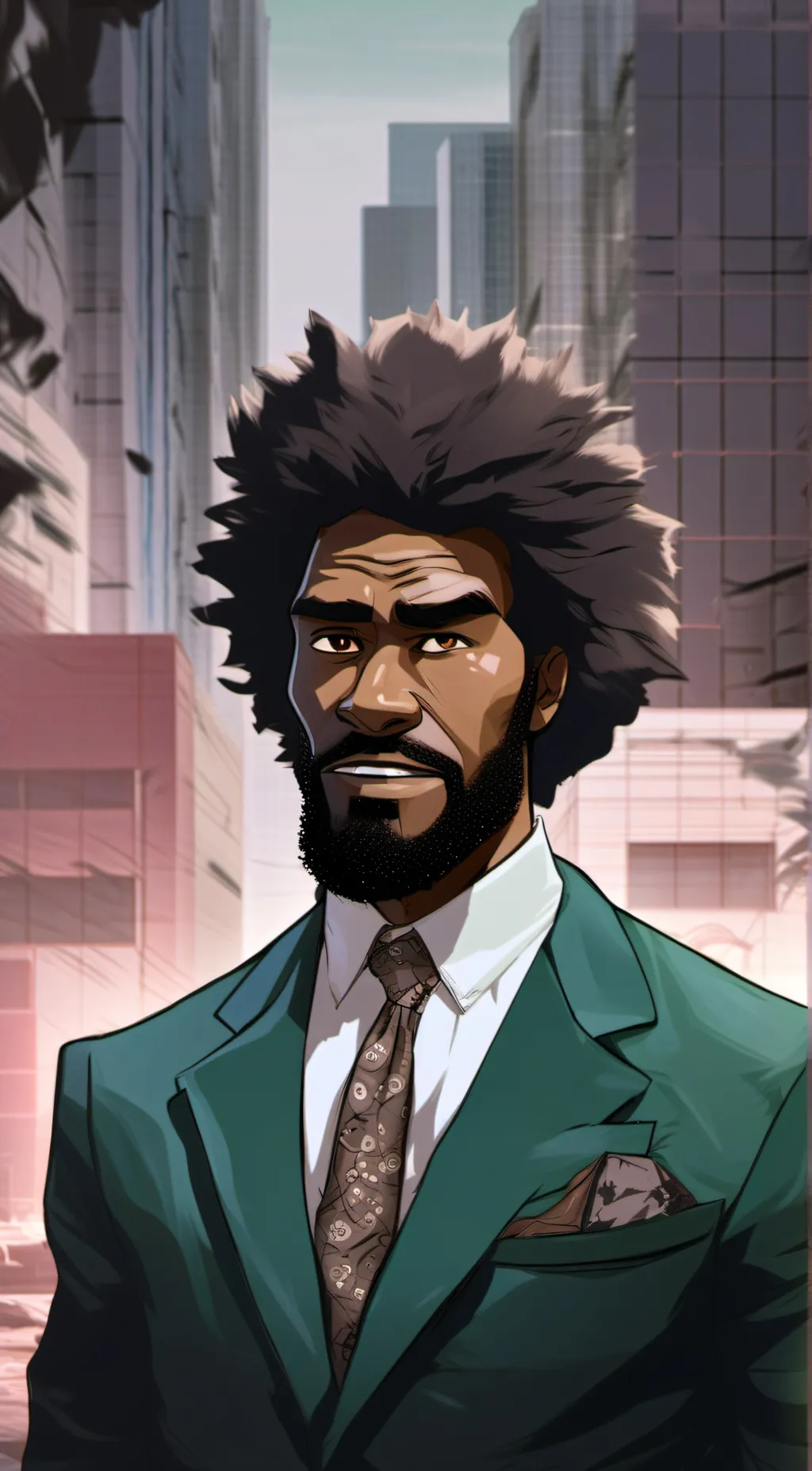 ai character: The Big Bad Man  background