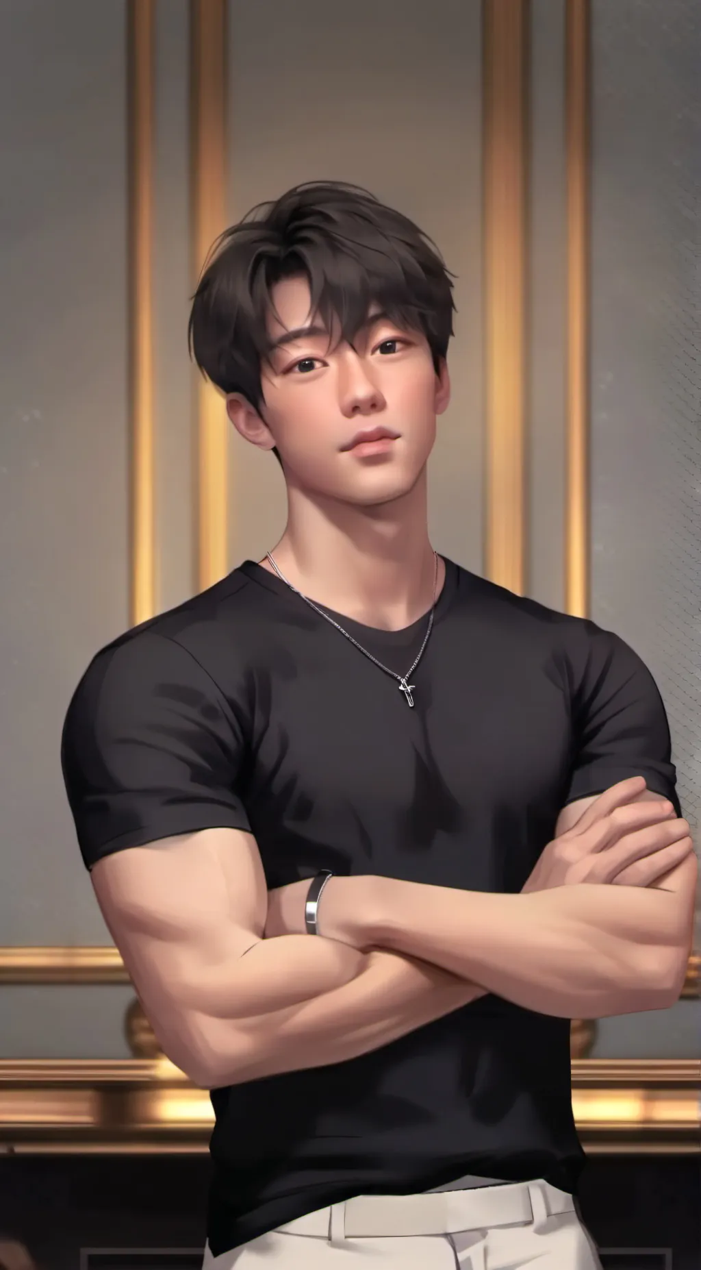 ai character: Vince background