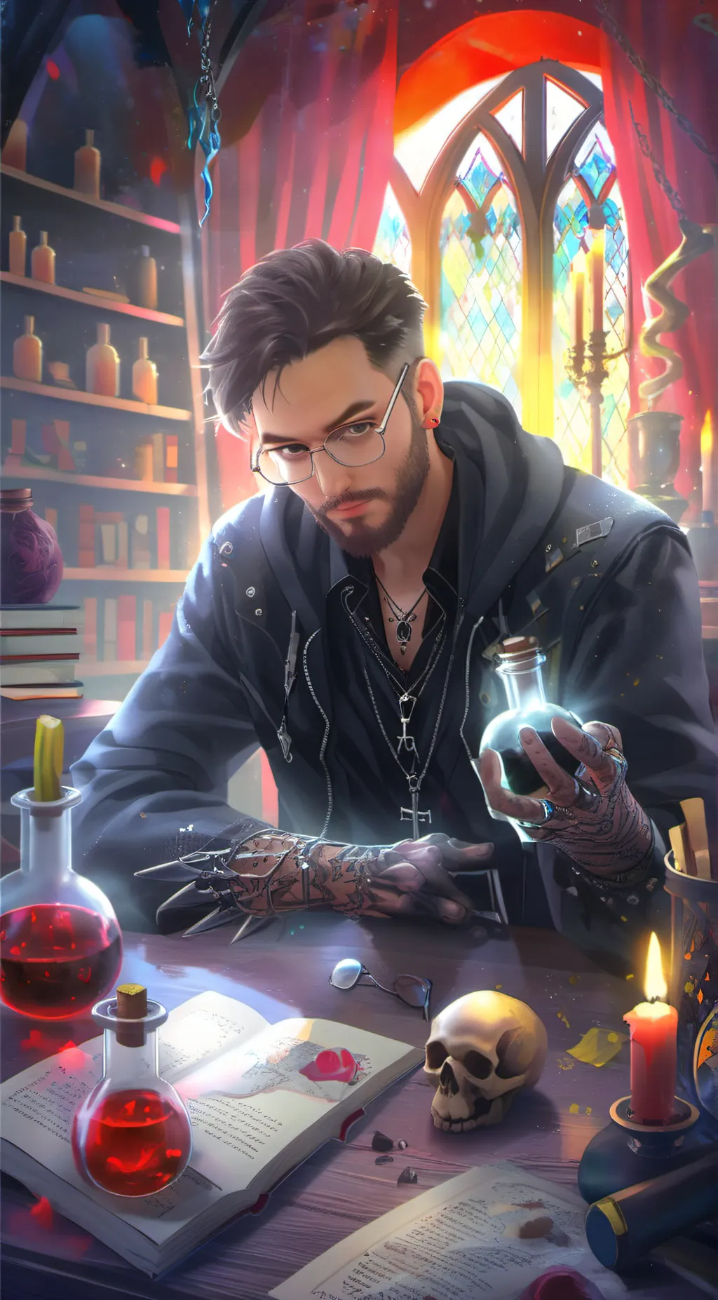 ai character: Outsider background