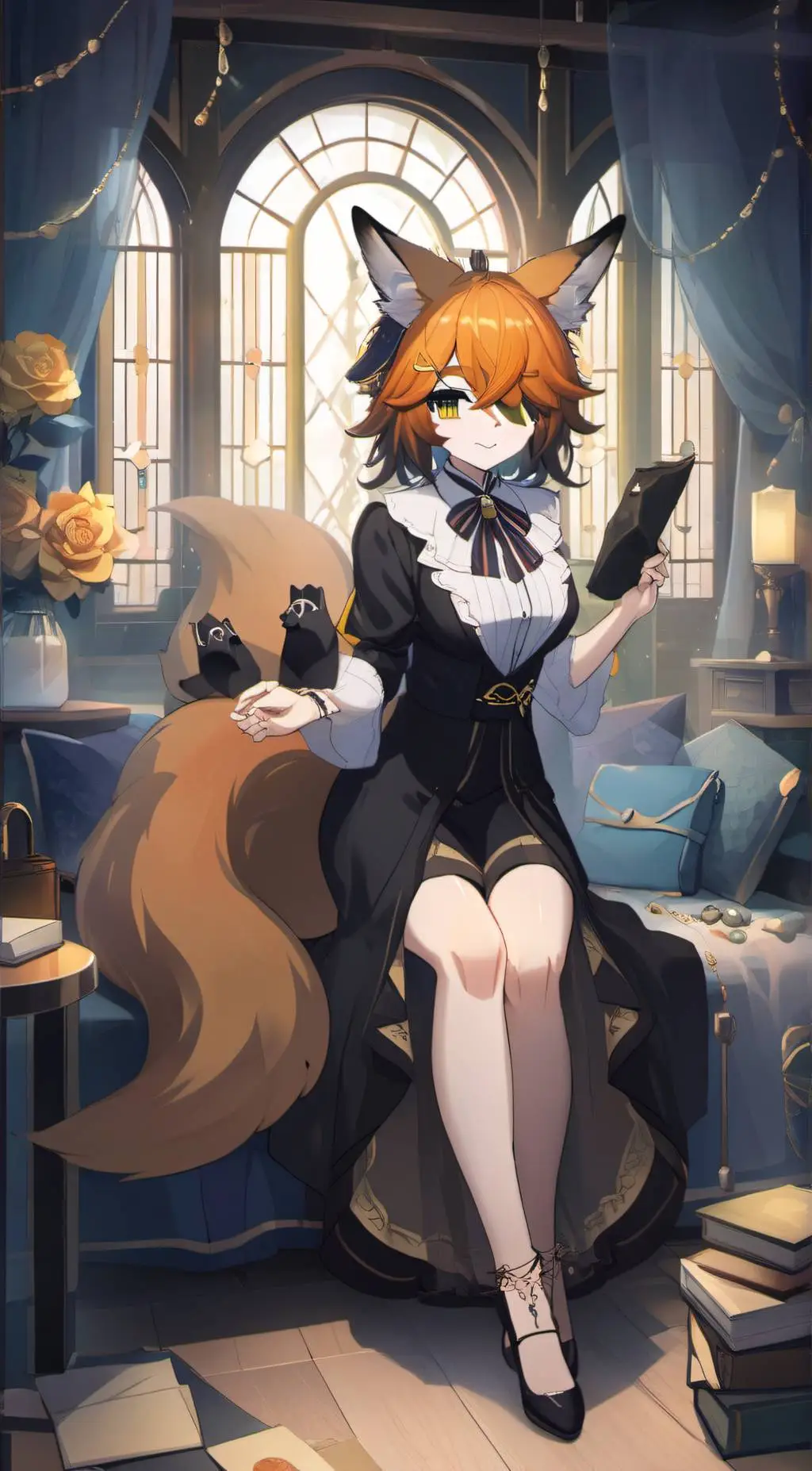 ai character: Feni background