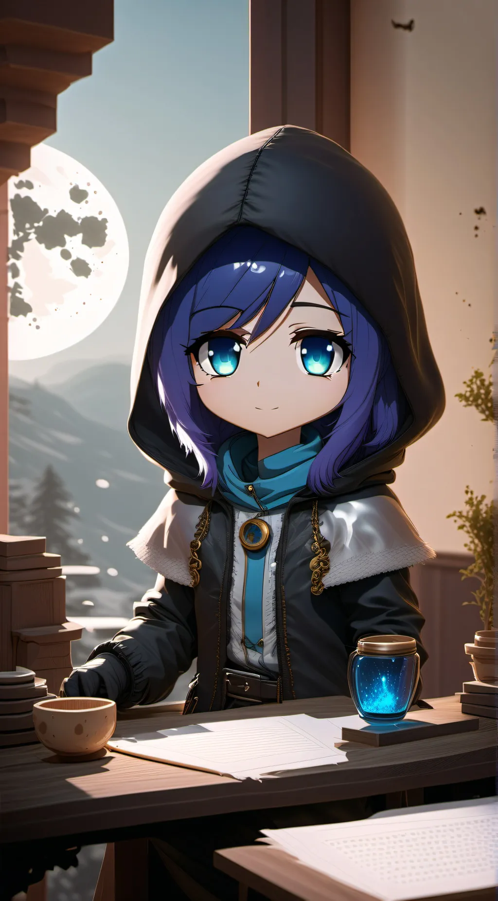 ai character: funneh background