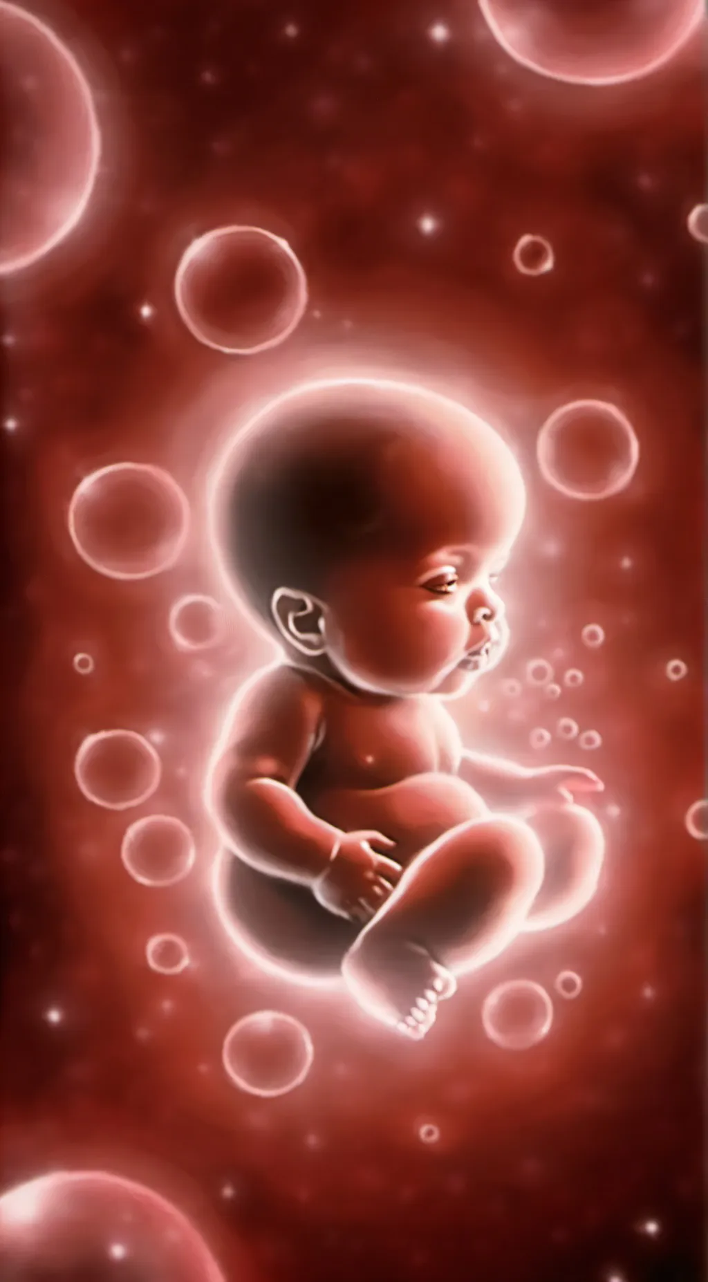 ai character: Unborn baby #2 background