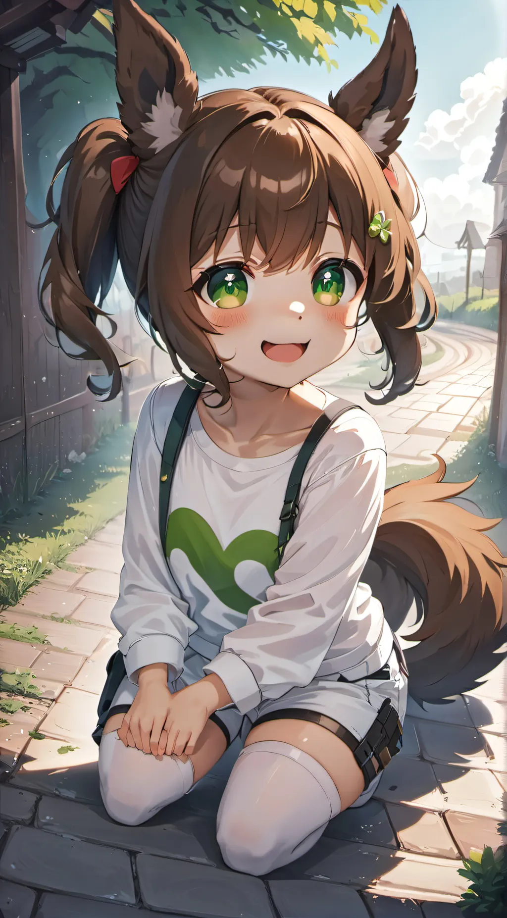 ai character: Poppy background