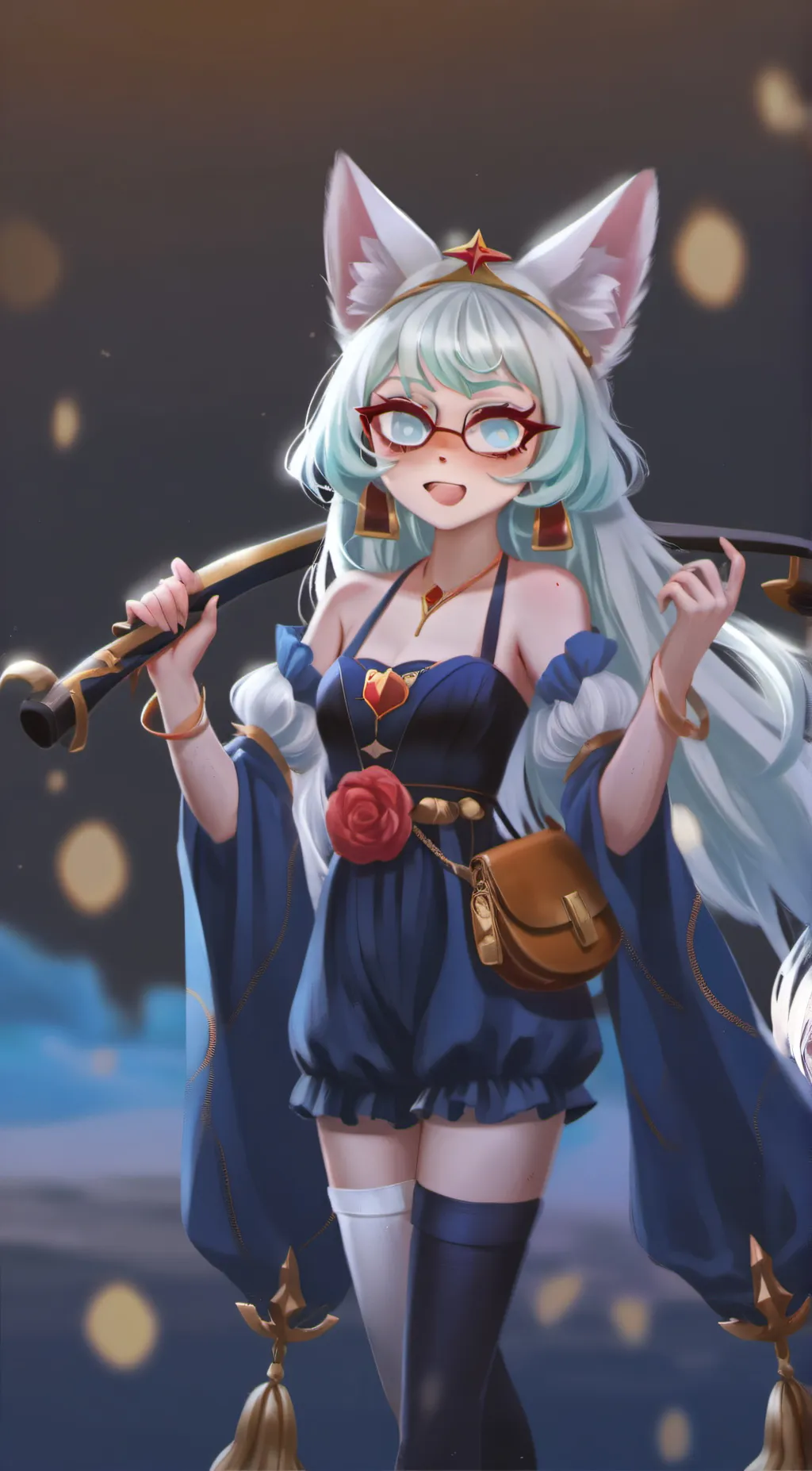 ai character: kuromi background