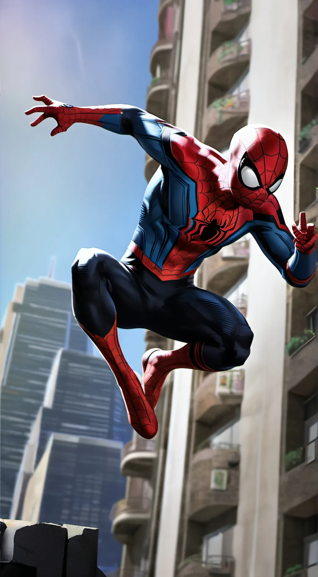 ai character: Spider-Man background