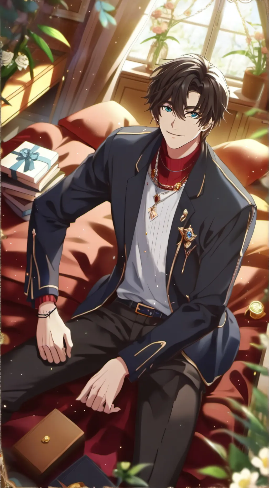 ai character: Shaun background