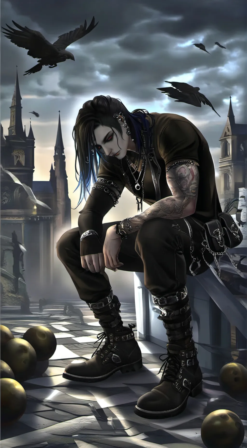 ai character: Shallow background