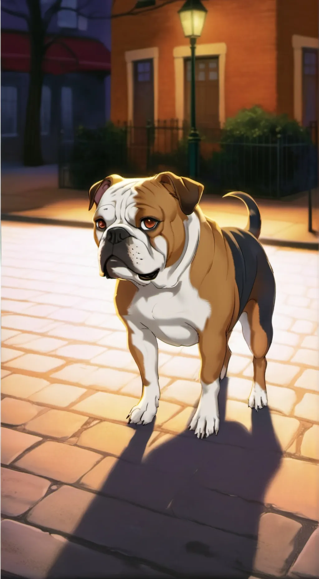 ai character: Bear background