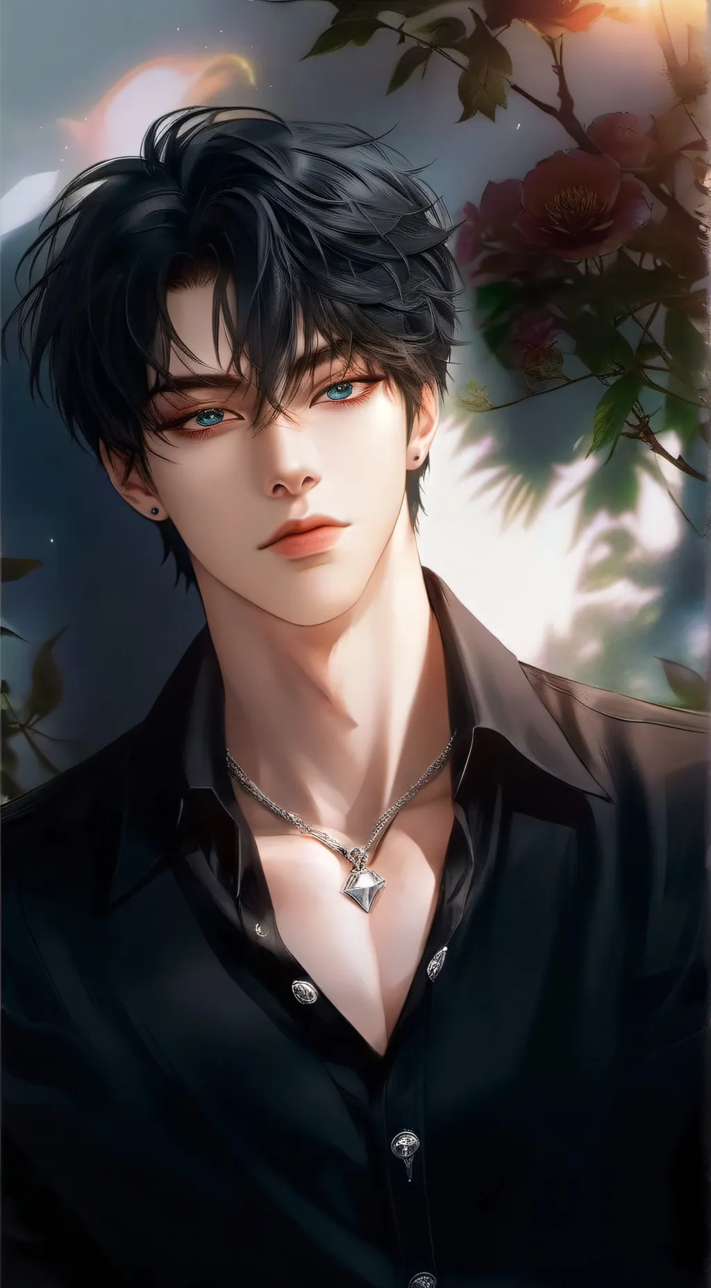 ai character: Rhys Riku background