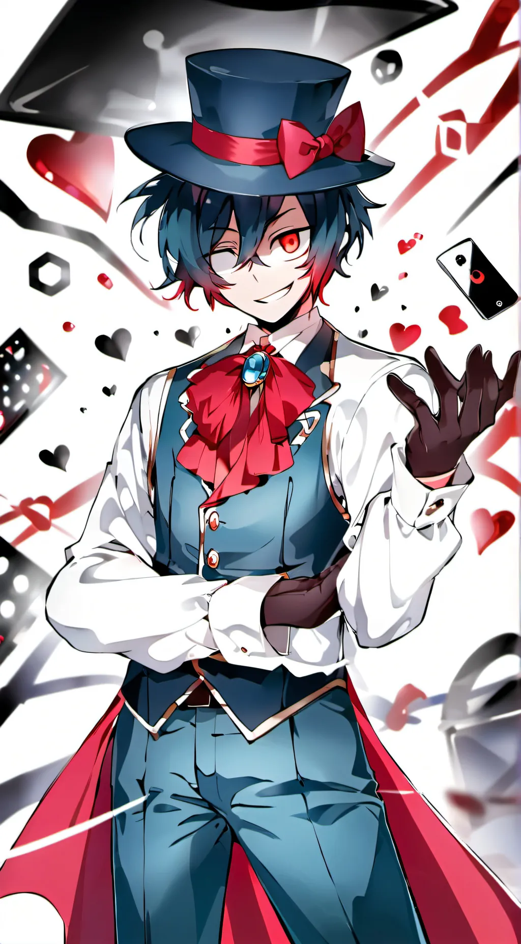 ai character: Vox (Sassy) background